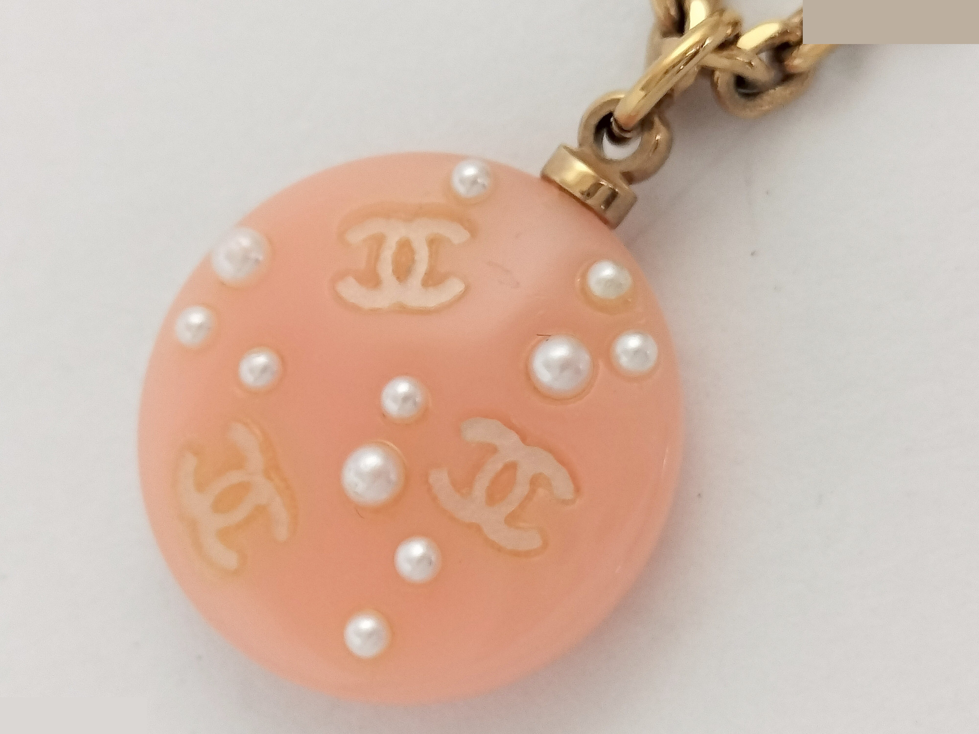 Coco F Pearl Gold Necklace, Chain approx. 46cm — view 6