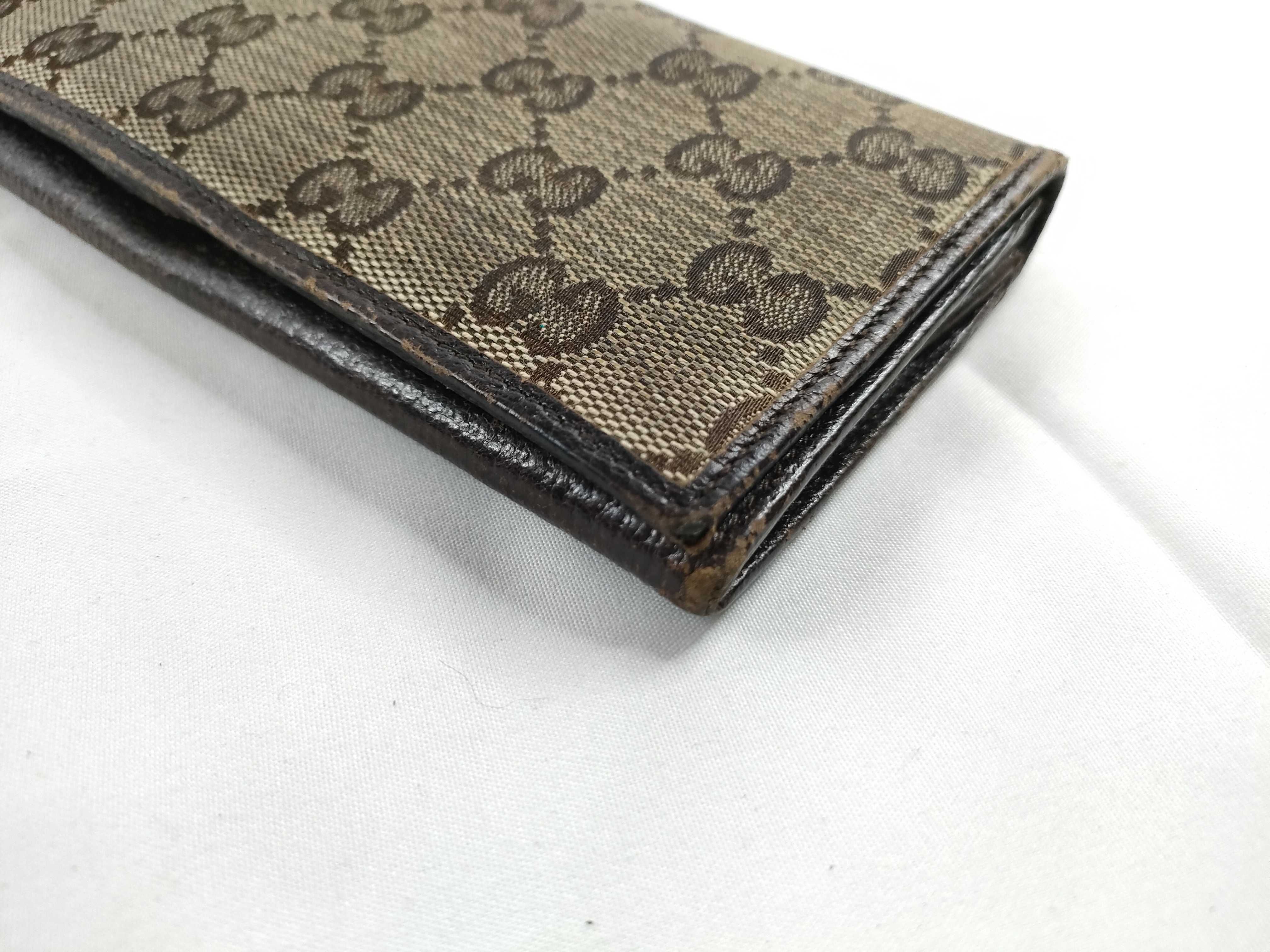 GG Canvas Wallet, GG Canvas Brown Wallet — view 4
