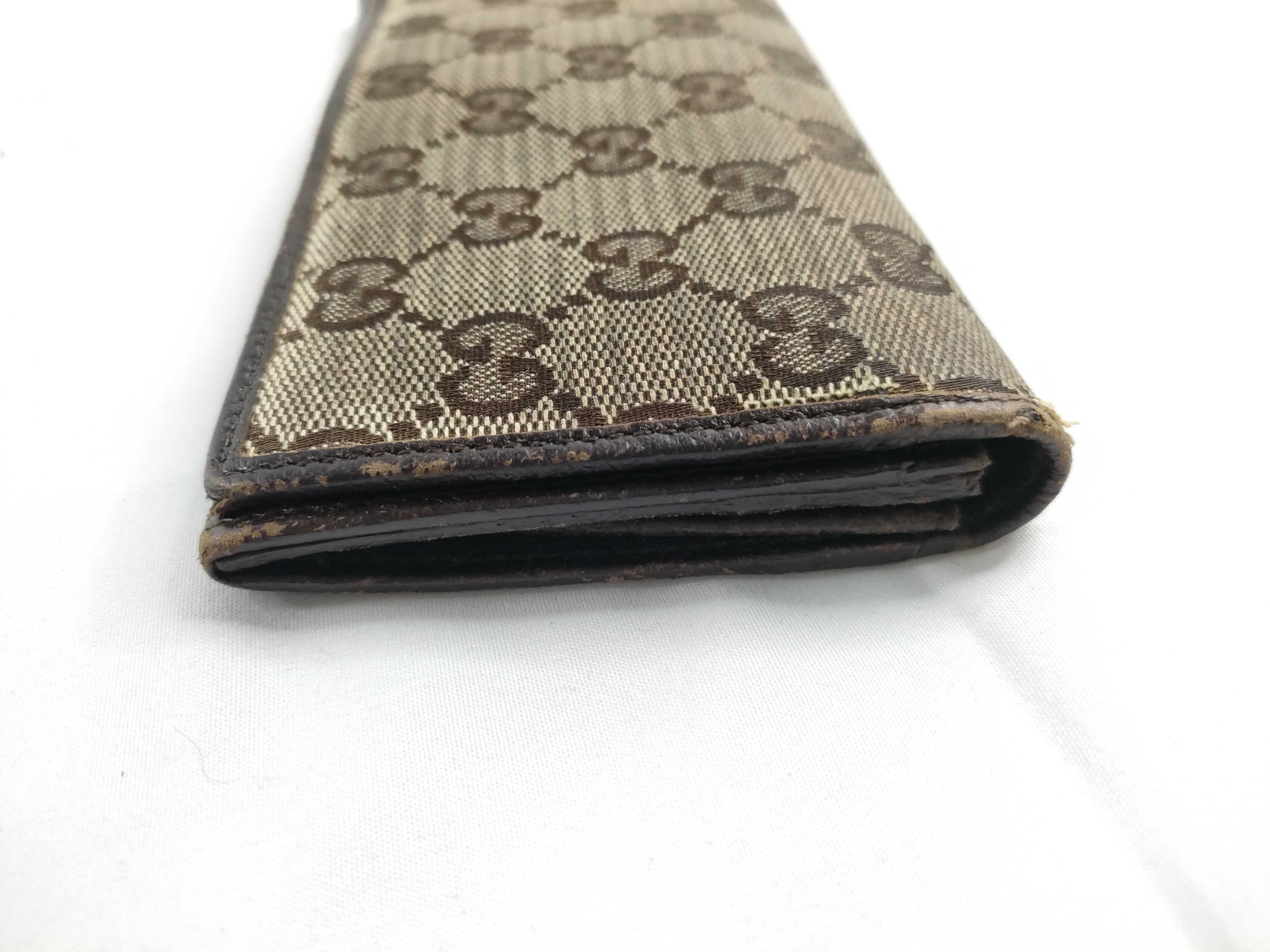 GG Canvas Wallet, GG Canvas Brown Wallet — view 5
