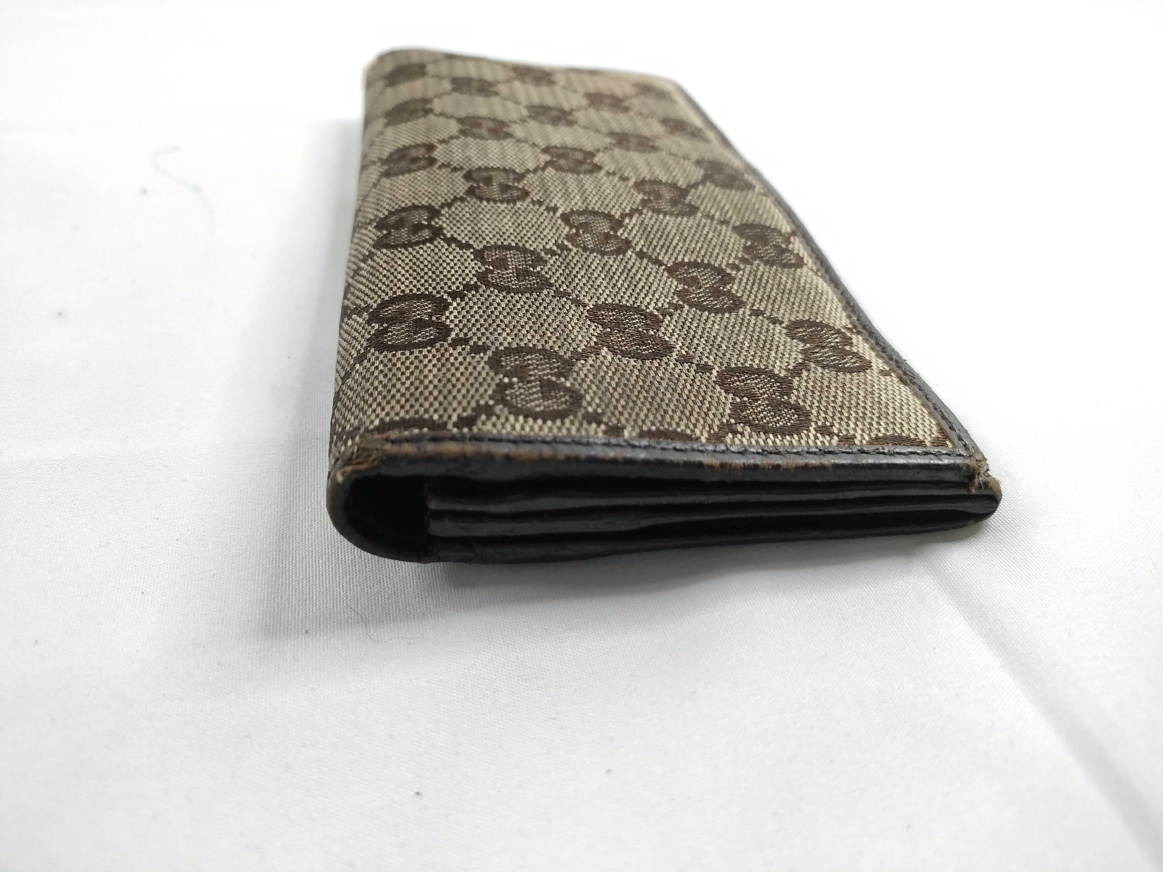 GG Canvas Wallet, GG Canvas Brown Wallet — view 7