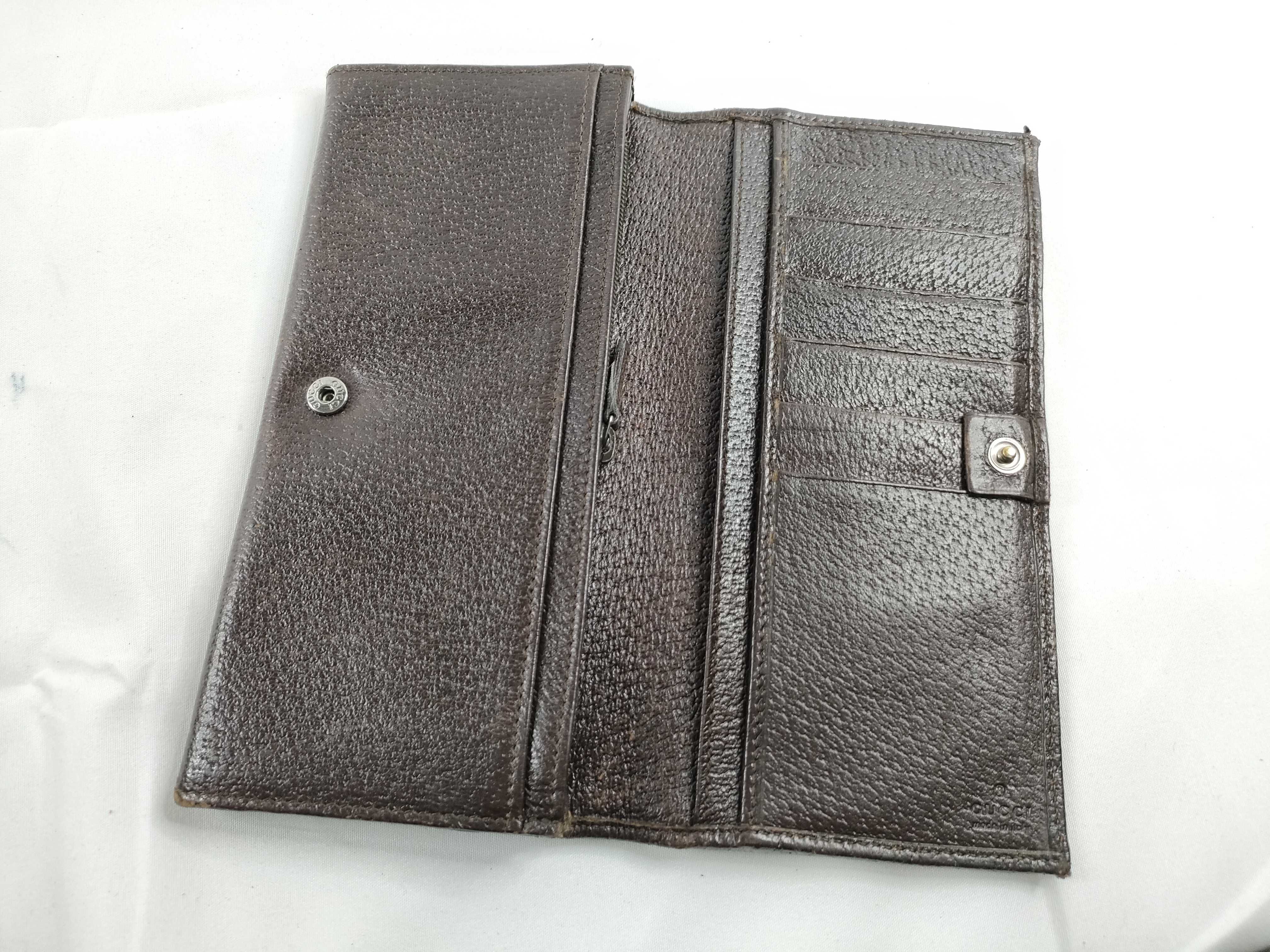 GG Canvas Wallet, GG Canvas Brown Wallet — view 8