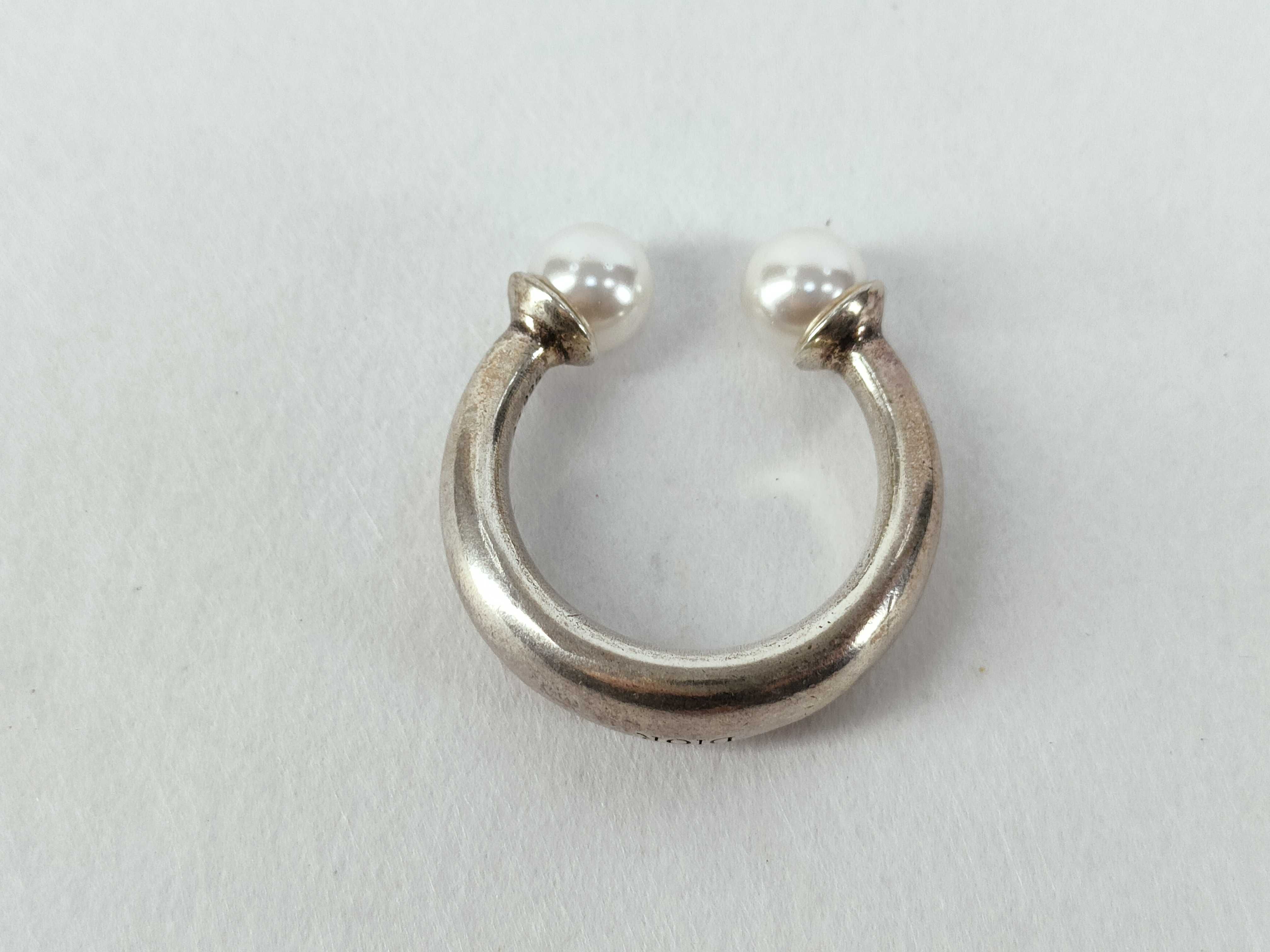 Tribal Pearl Ring, Size M — view 4