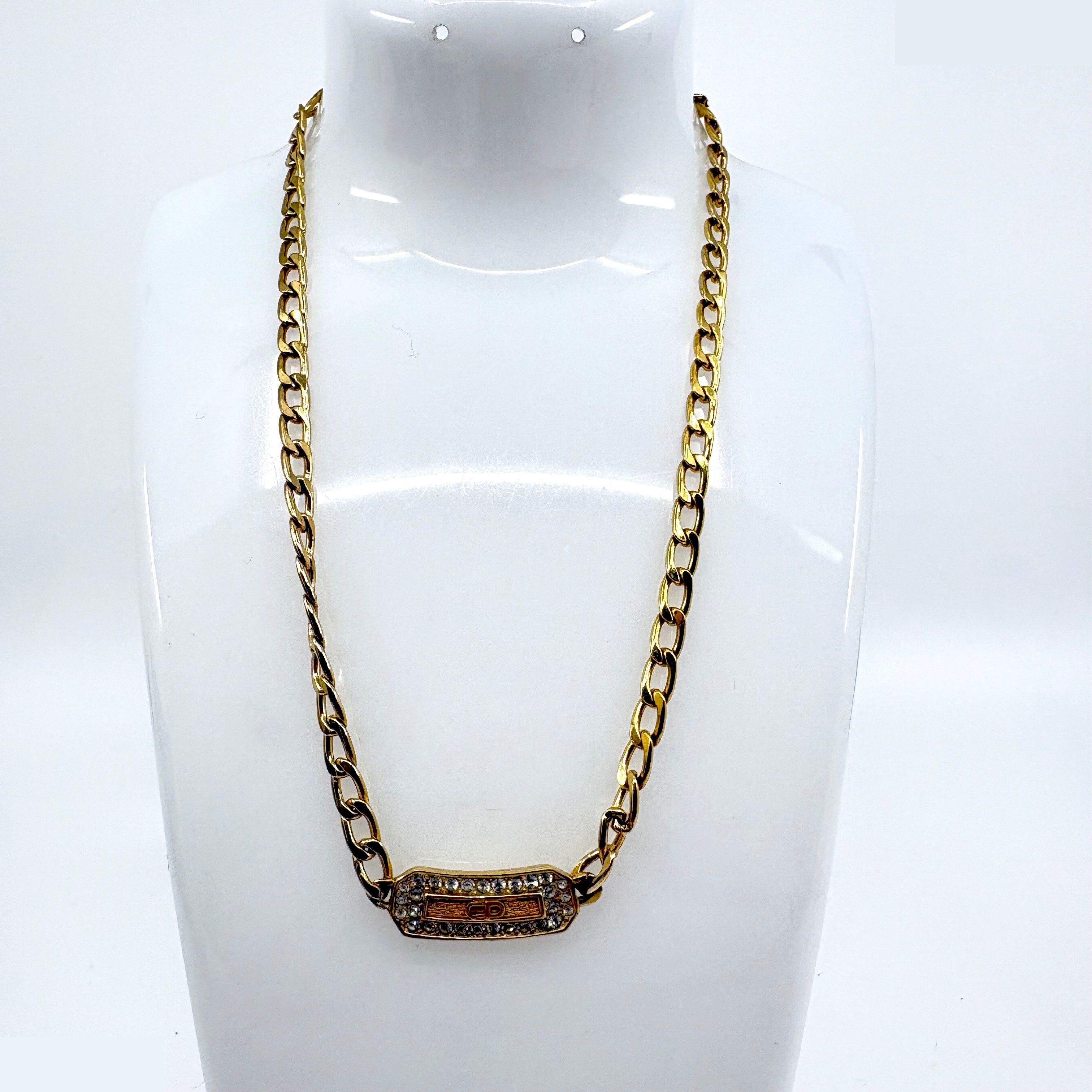 Trotter (precious metal) necklace pendant, chain approximately 38cm — view 2