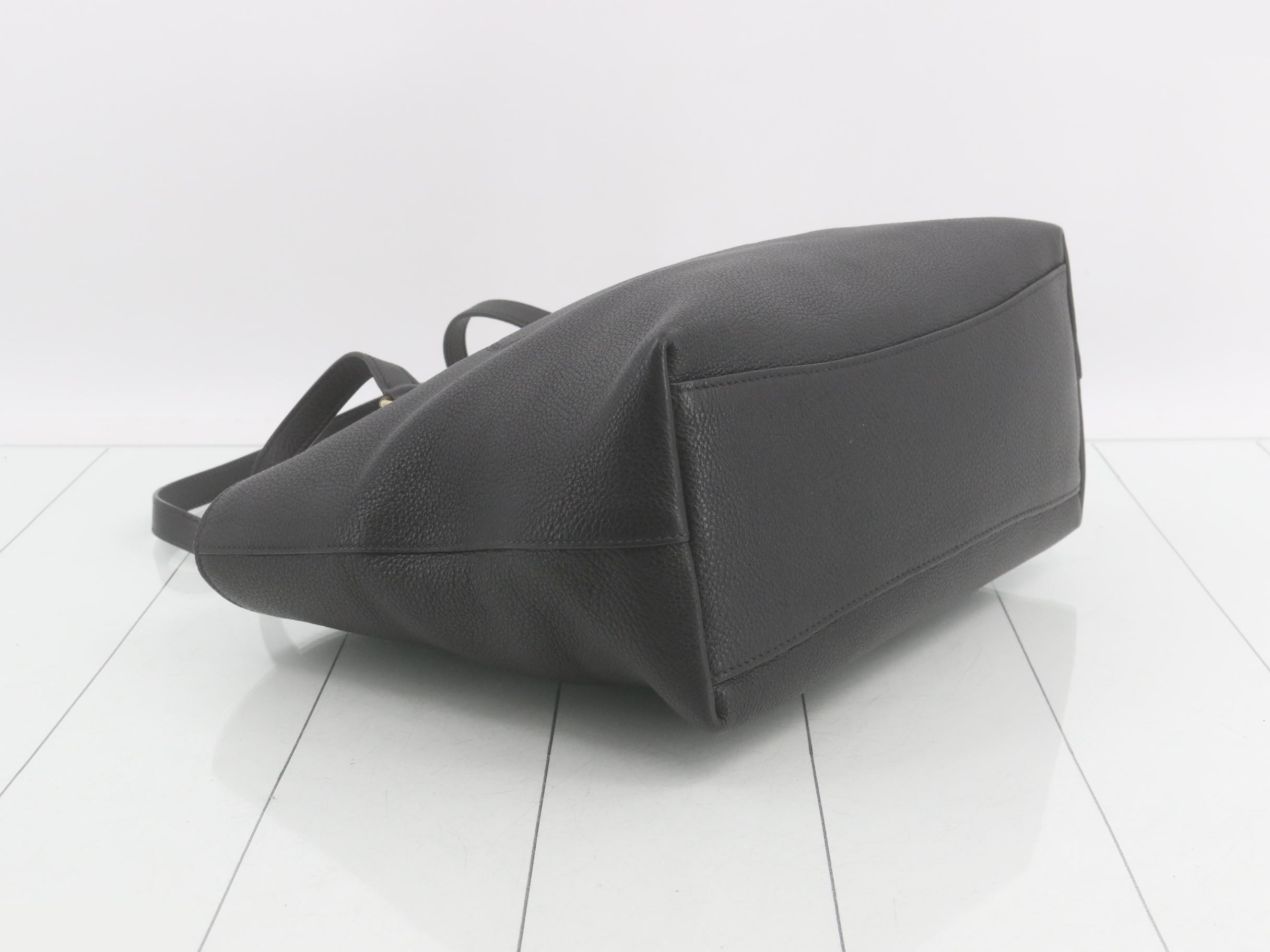 Embossed bag/tote bag, black — view 5