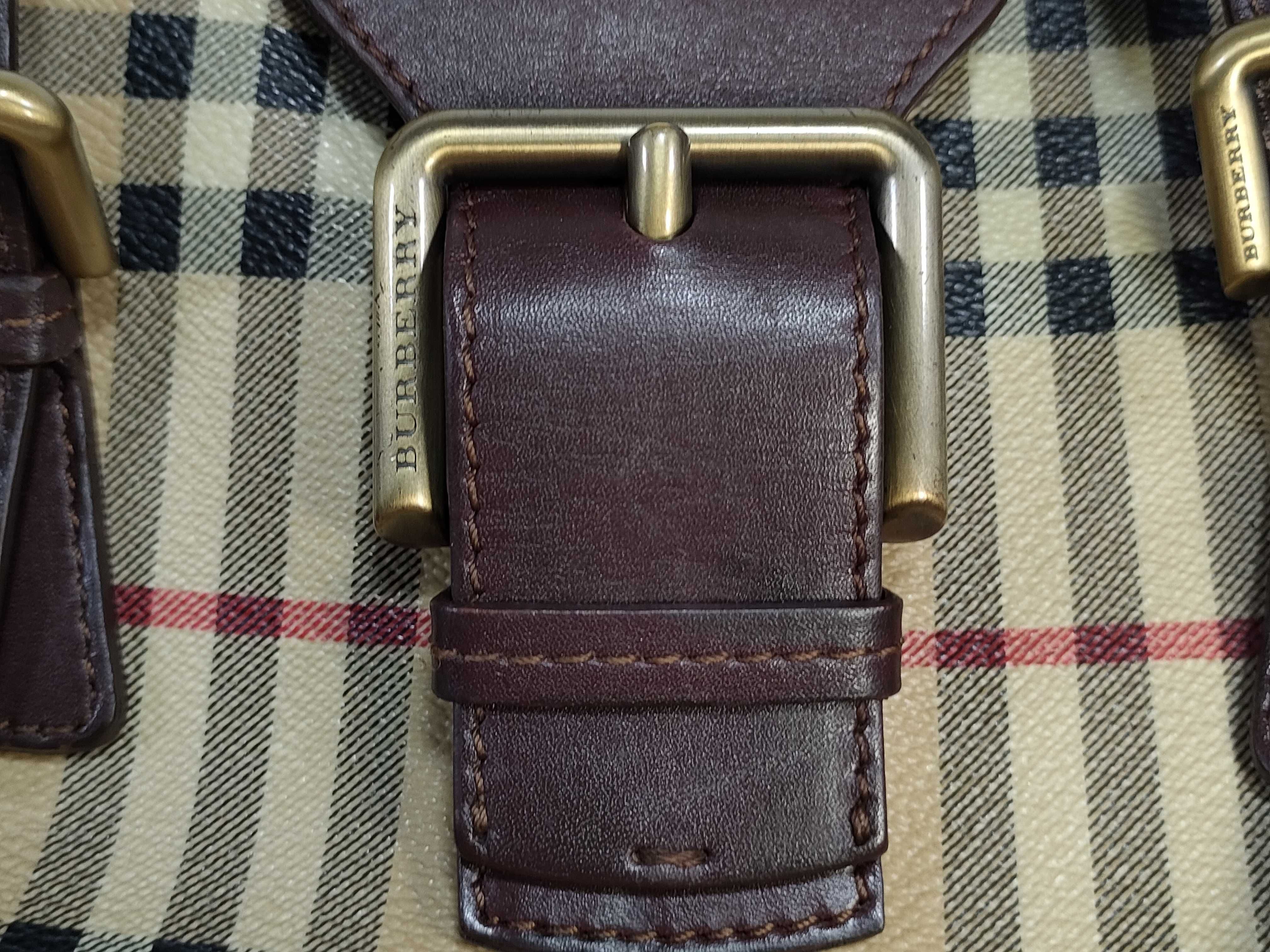 Haymarket Check Buckle Tote Bag — view 11