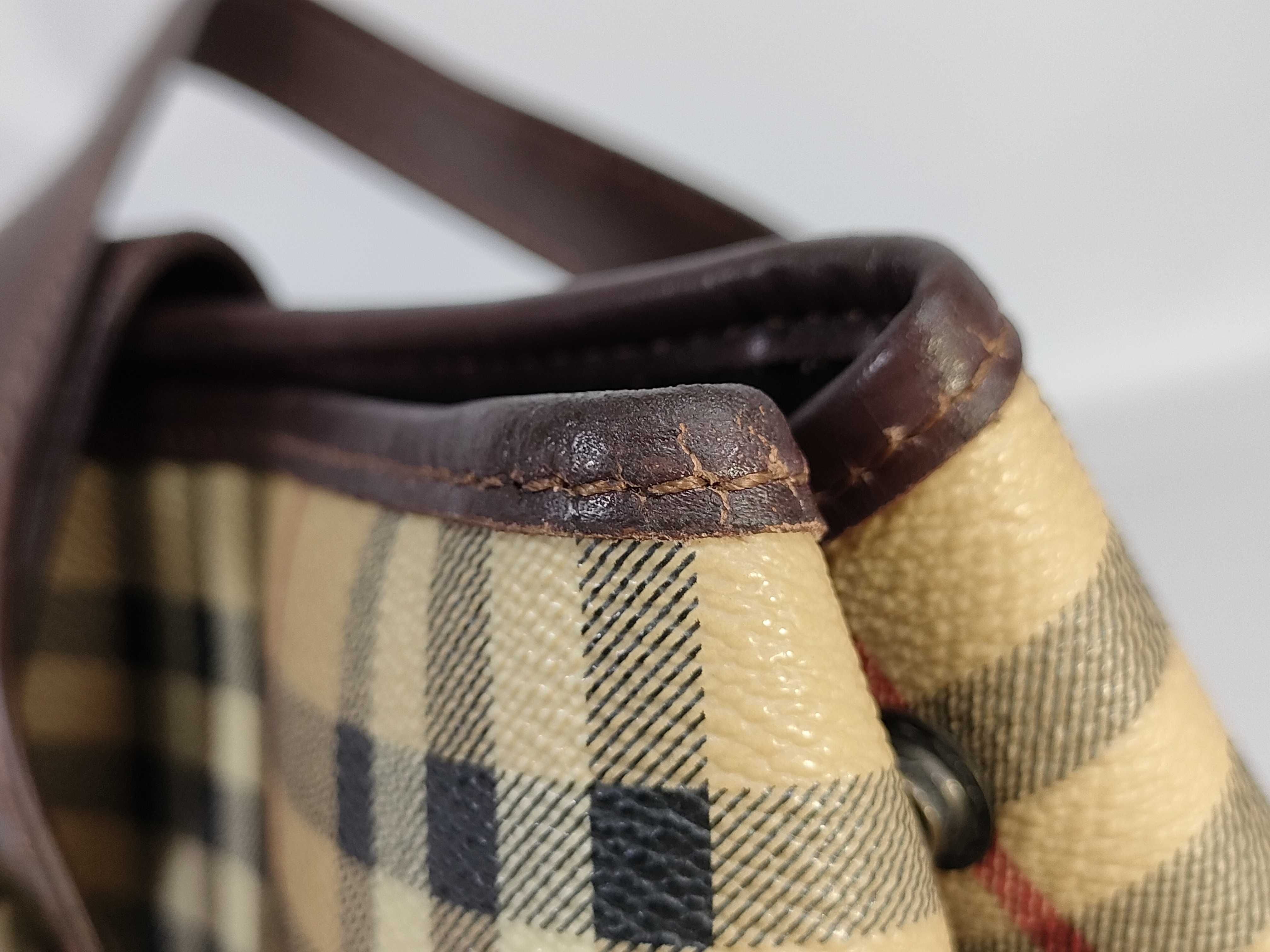 Haymarket Check Buckle Tote Bag — view 12