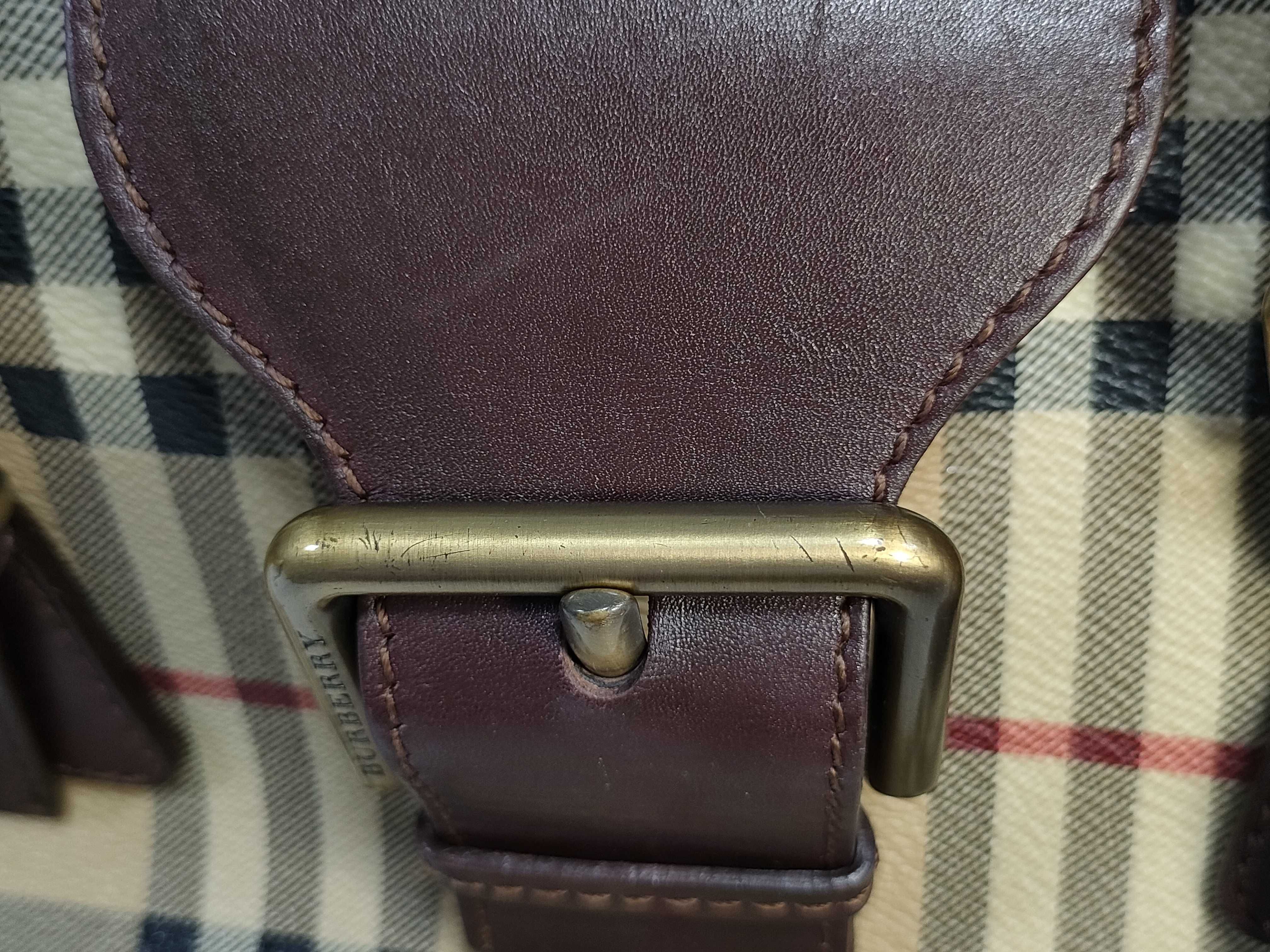 Haymarket Check Buckle Tote Bag — view 13