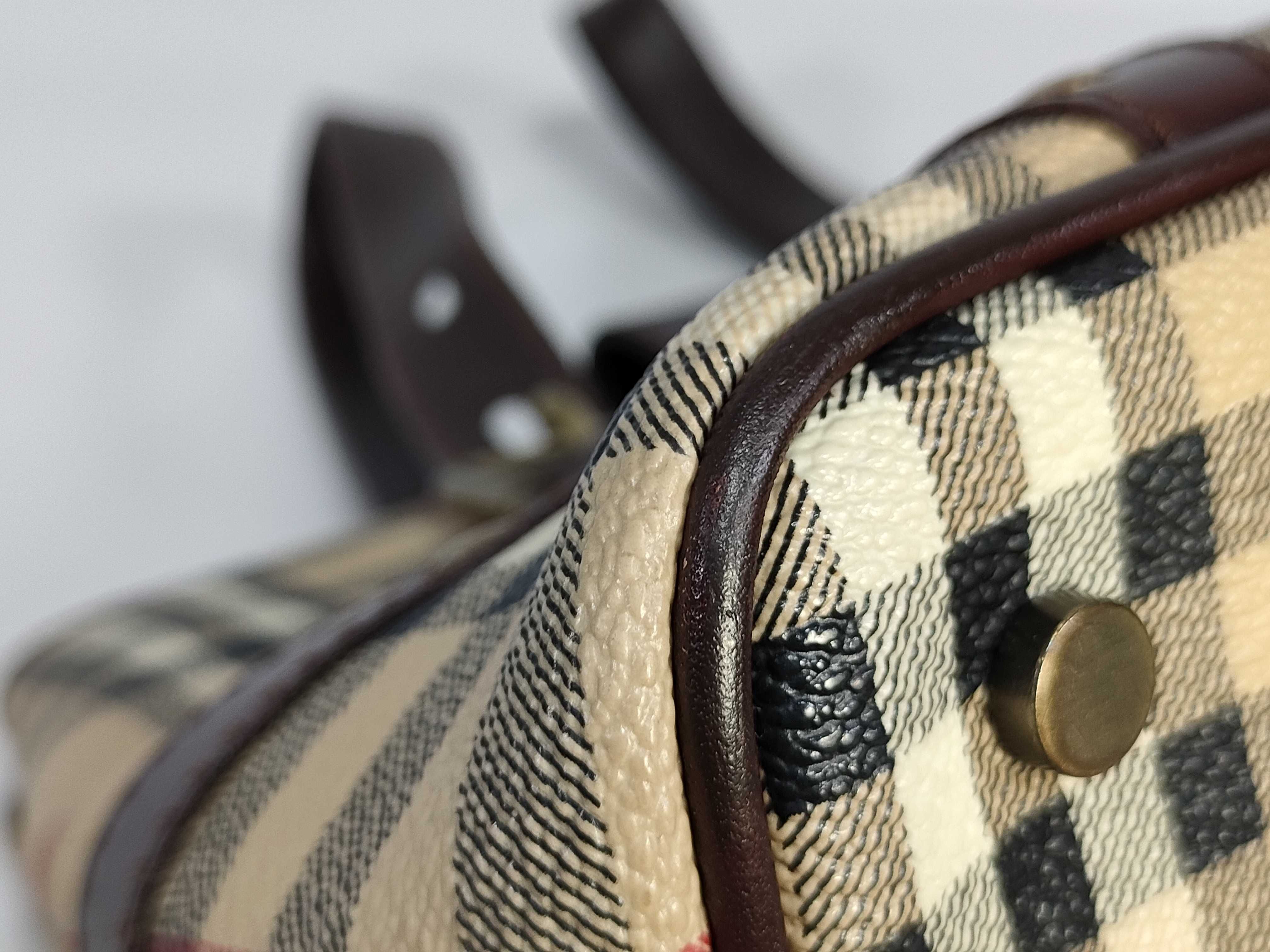 Haymarket Check Buckle Tote Bag — view 6