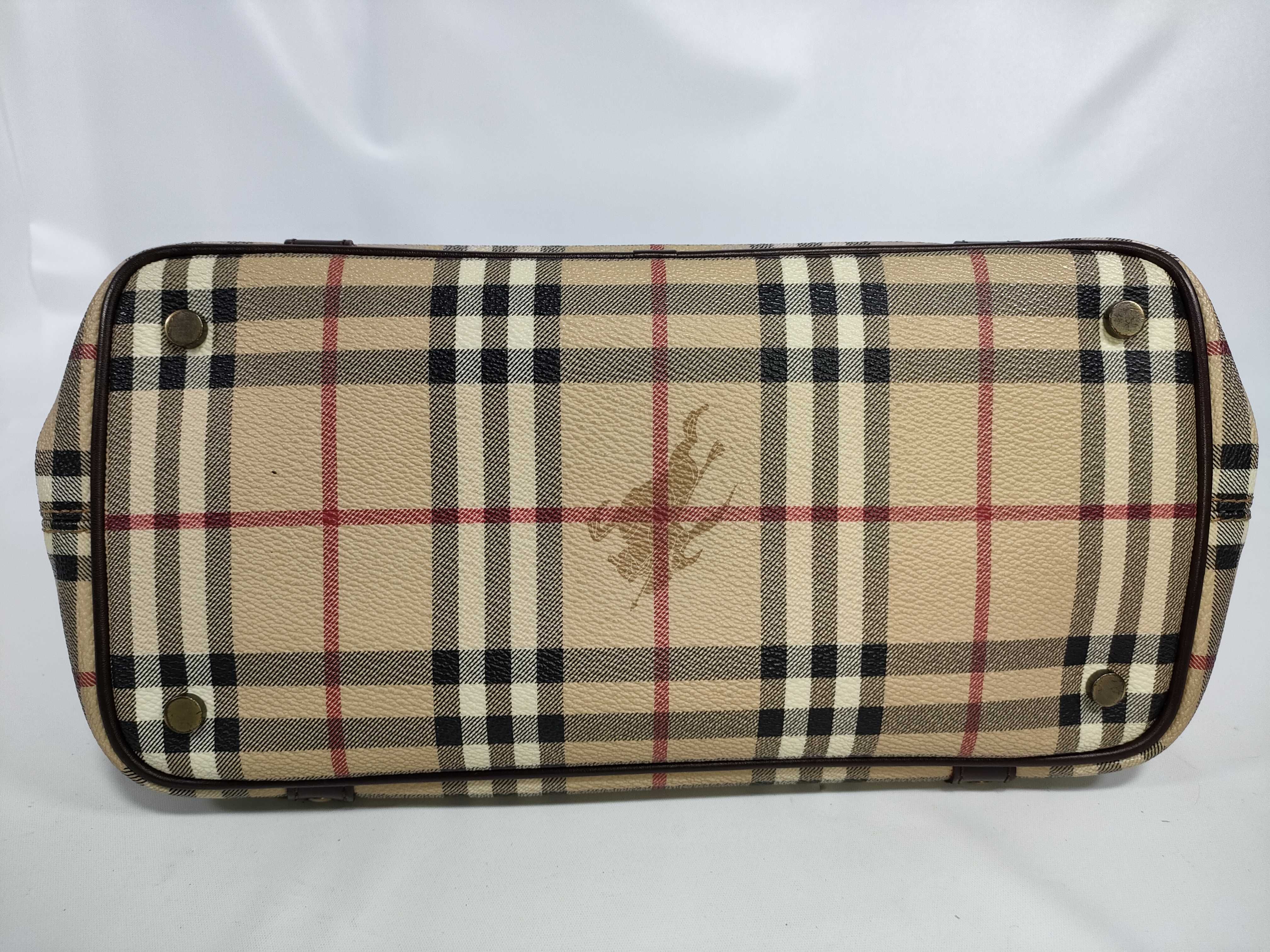 Haymarket Check Buckle Tote Bag — view 7
