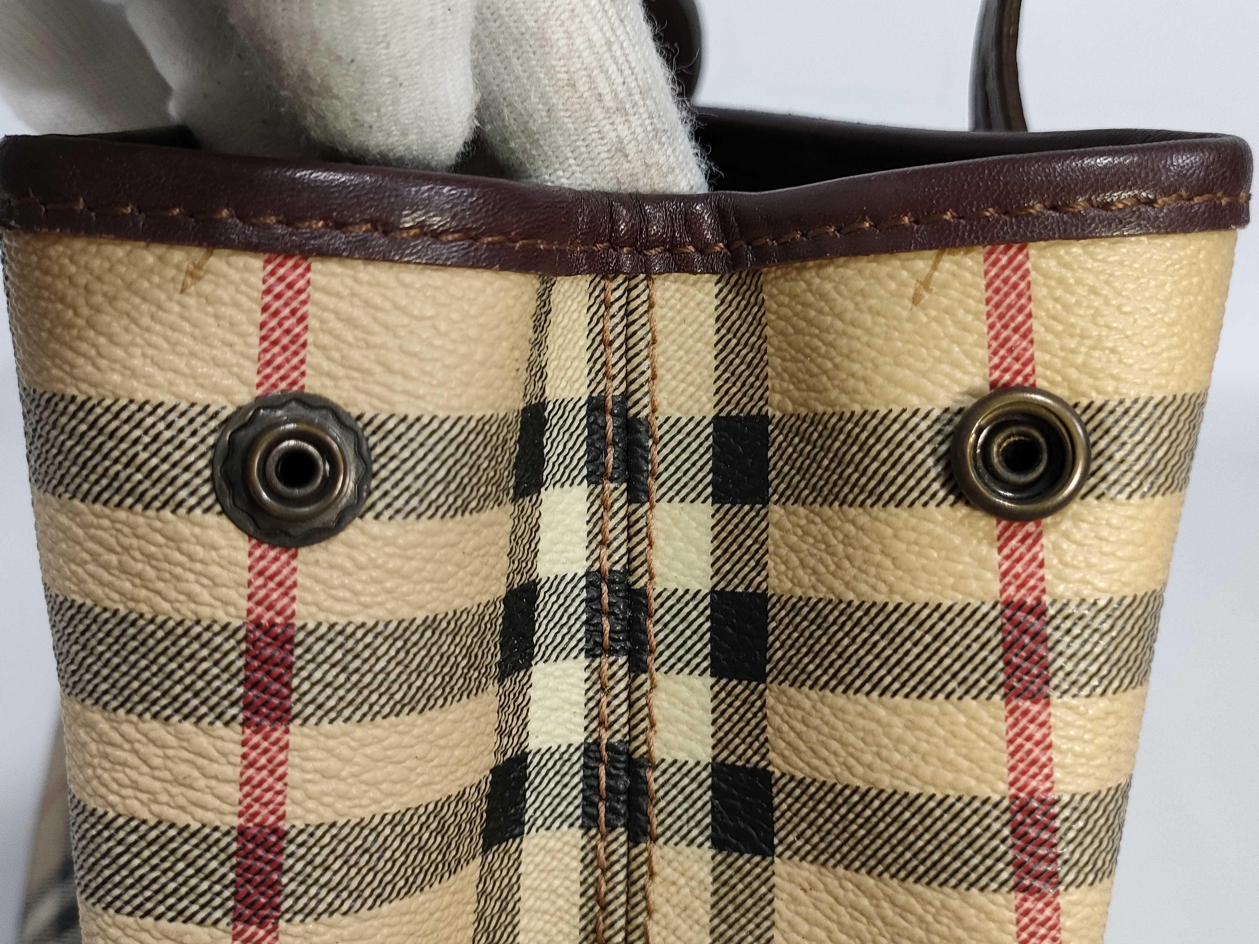 Haymarket Check Buckle Tote Bag — view 10