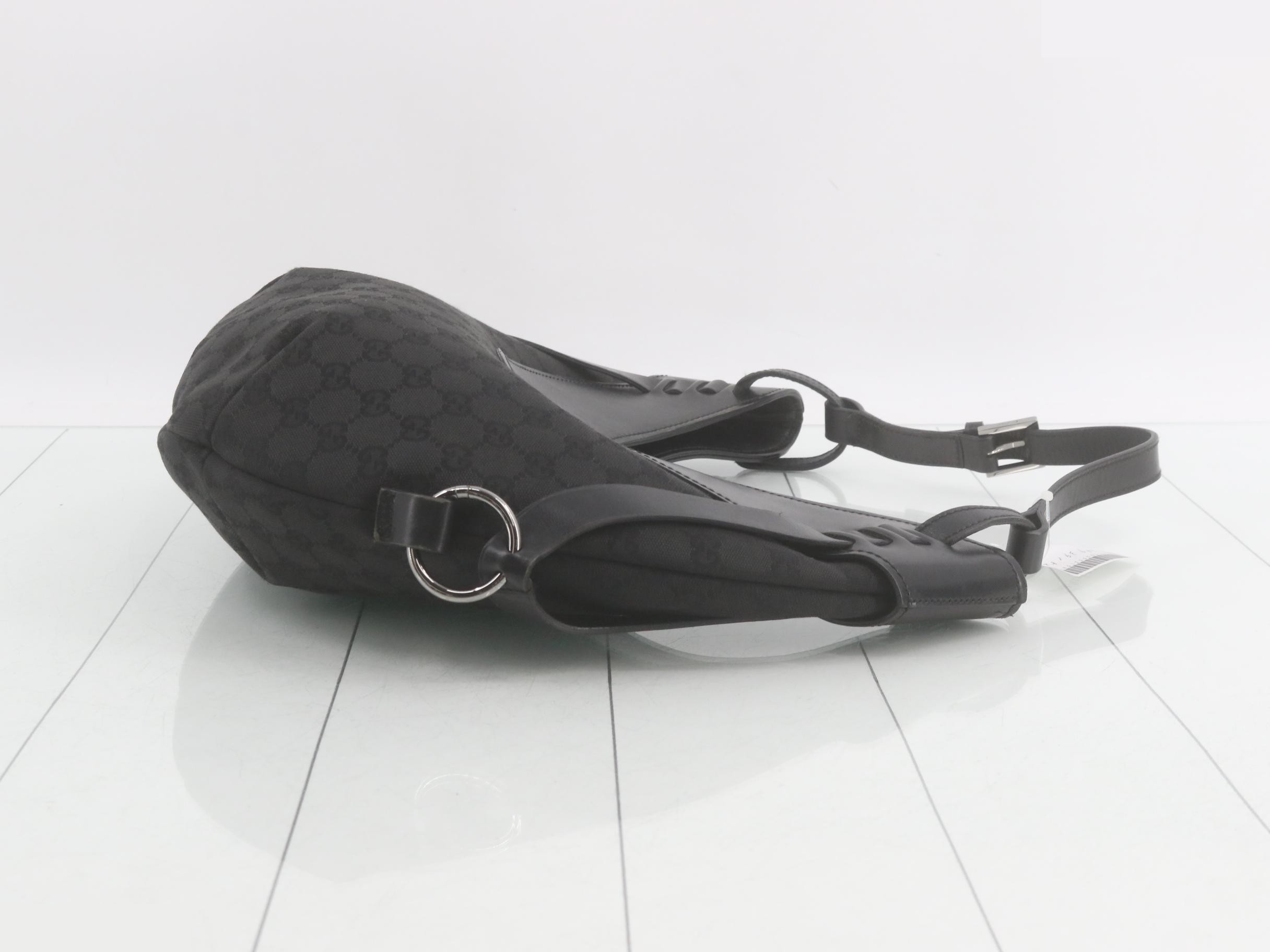 GG Canvas Hobo Shoulder Bag — view 3