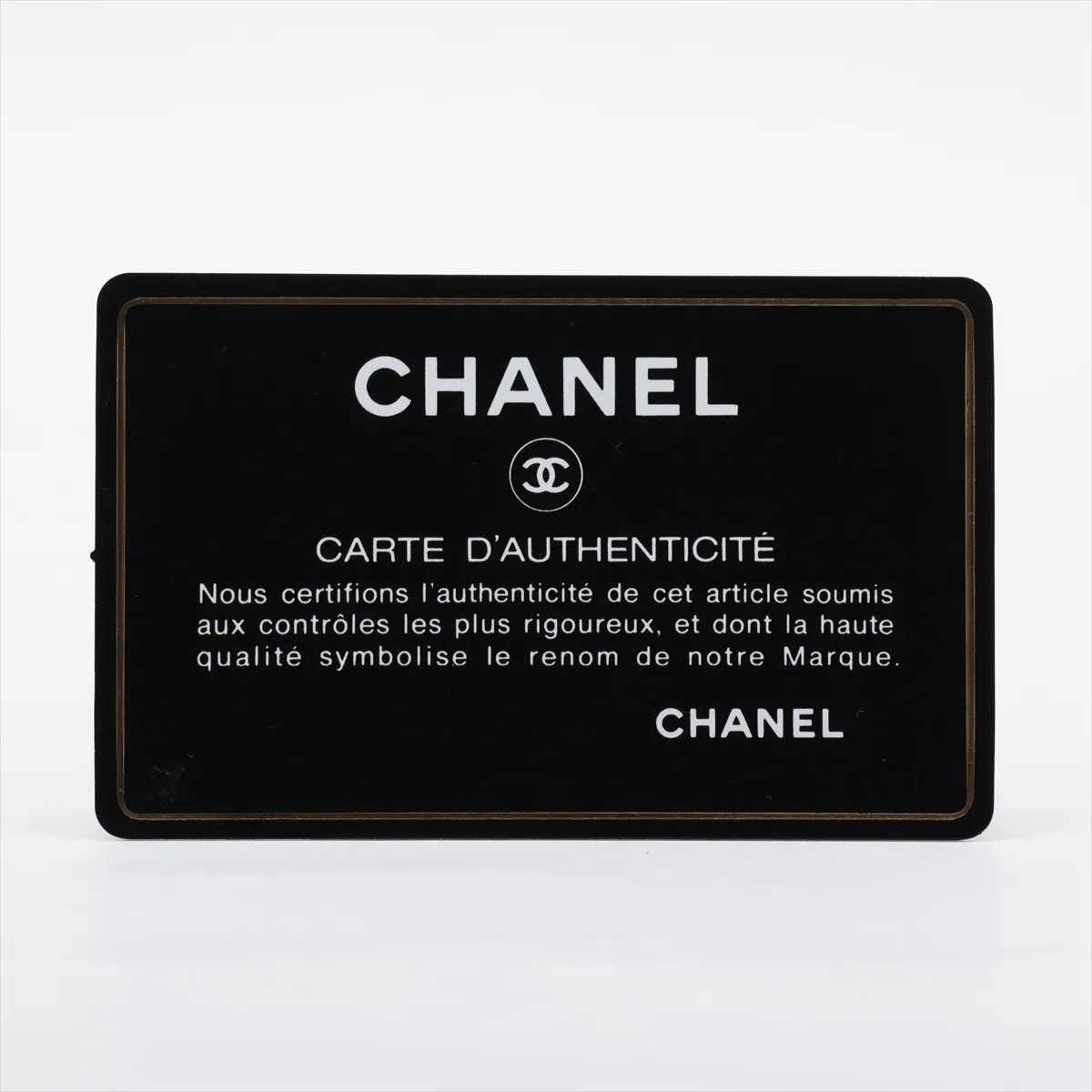 Matelassé Lambskin x Crochet Chain Wallet, Black with Gold Hardware, 31947894, Serial Number 31 — view 10