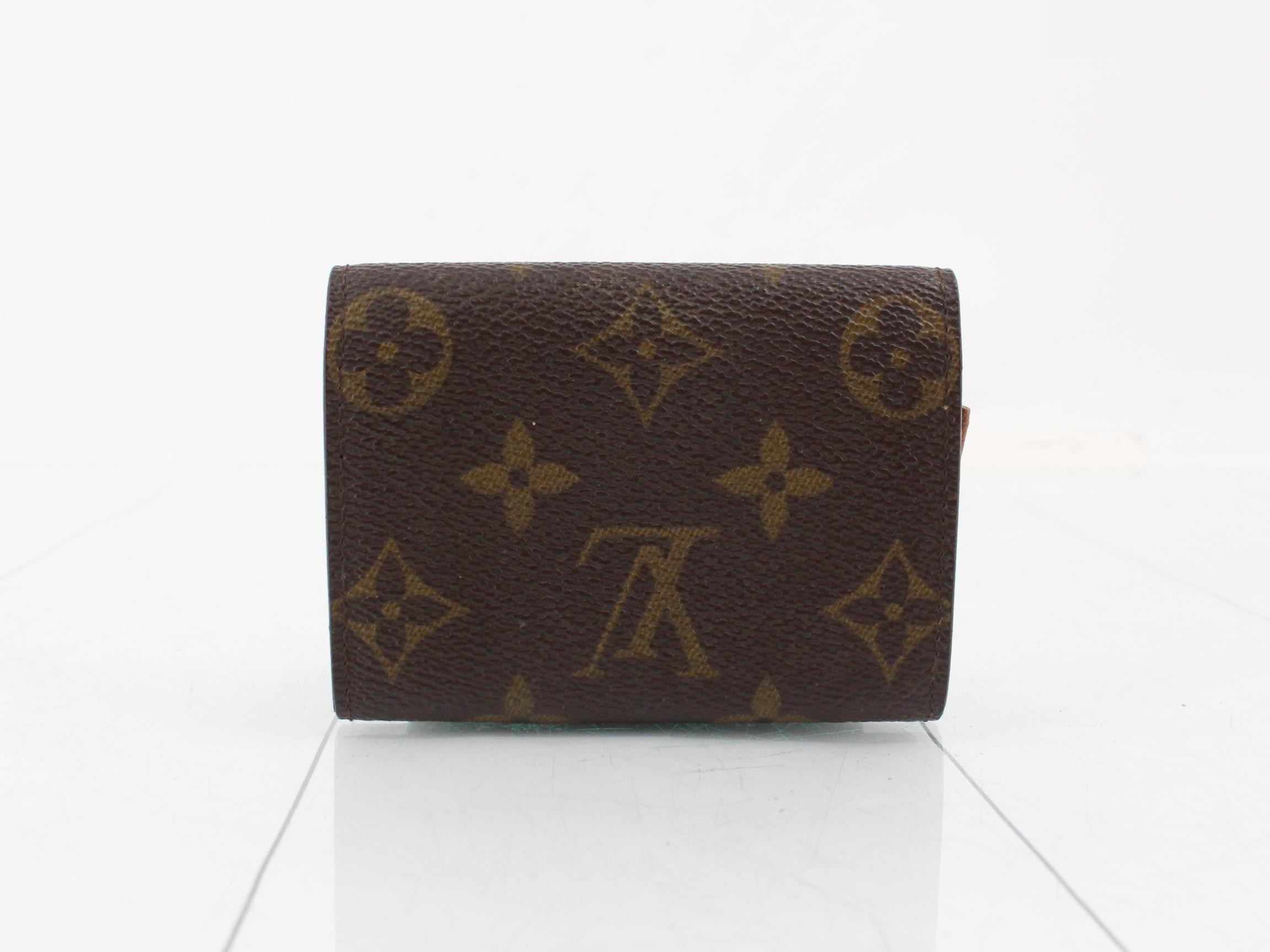 Monogram Porte Monnaie Plat Coin Case — view 2