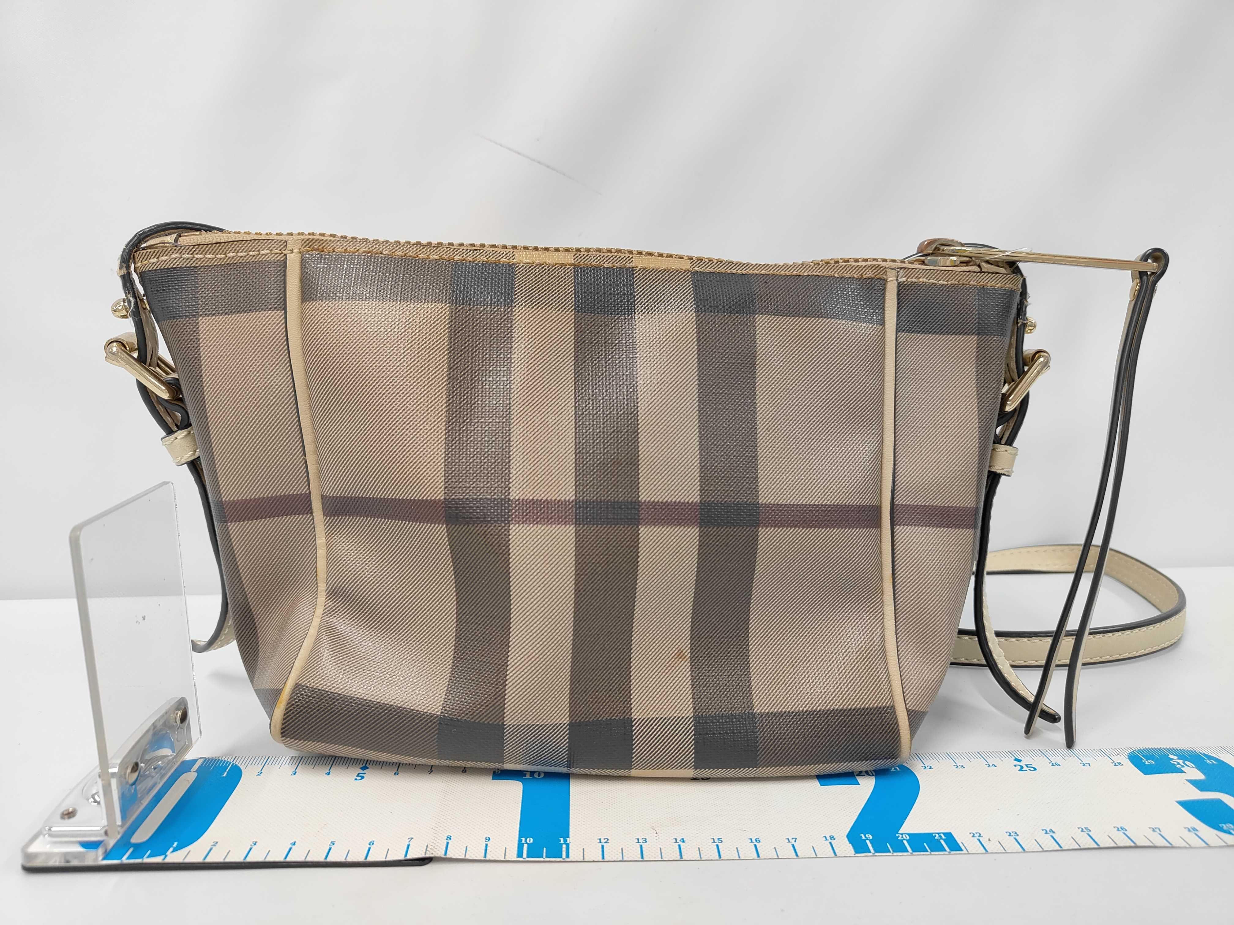 Nova Check Gray Shoulder Bag — view 2