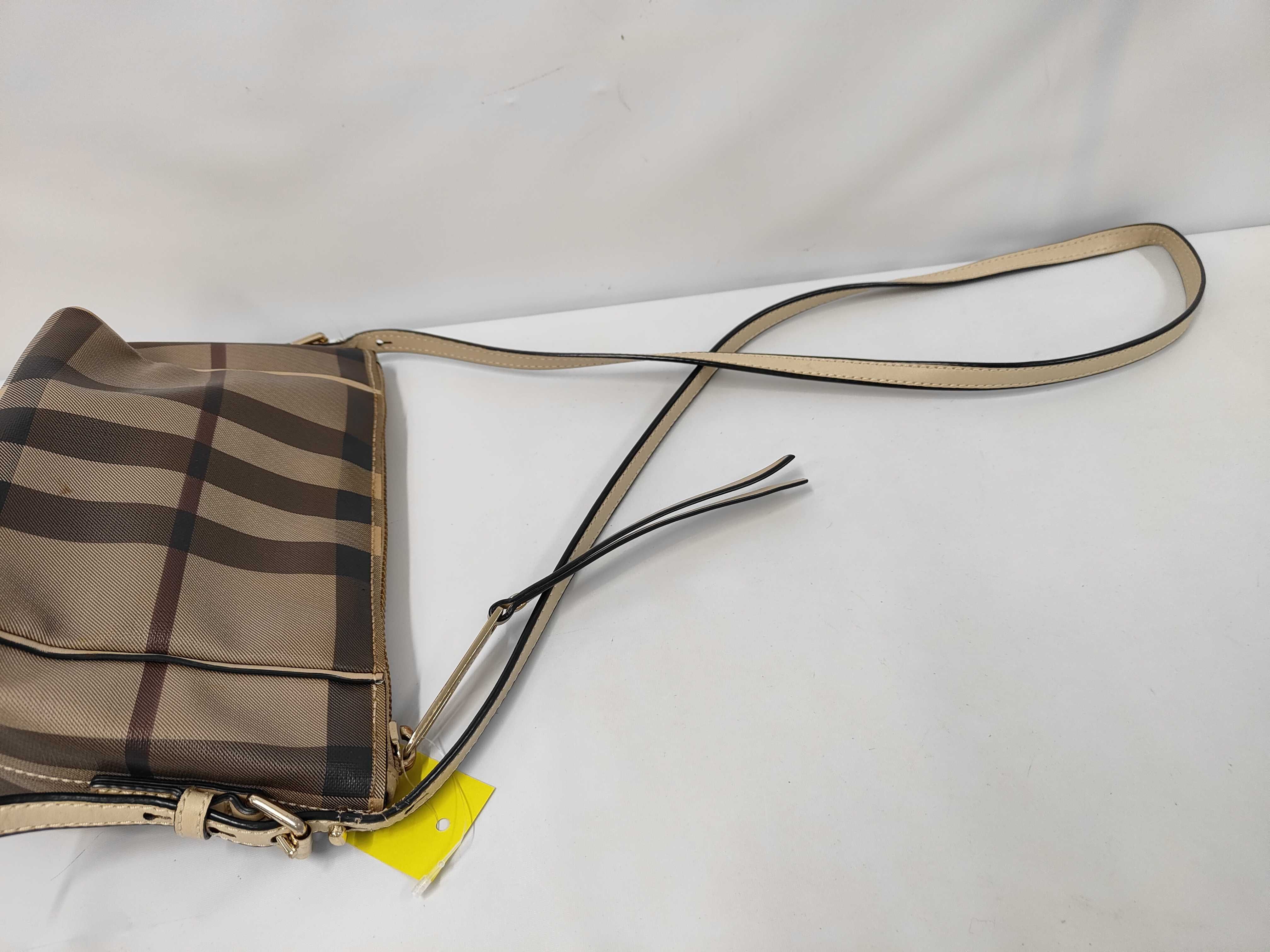 Nova Check Gray Shoulder Bag — view 5