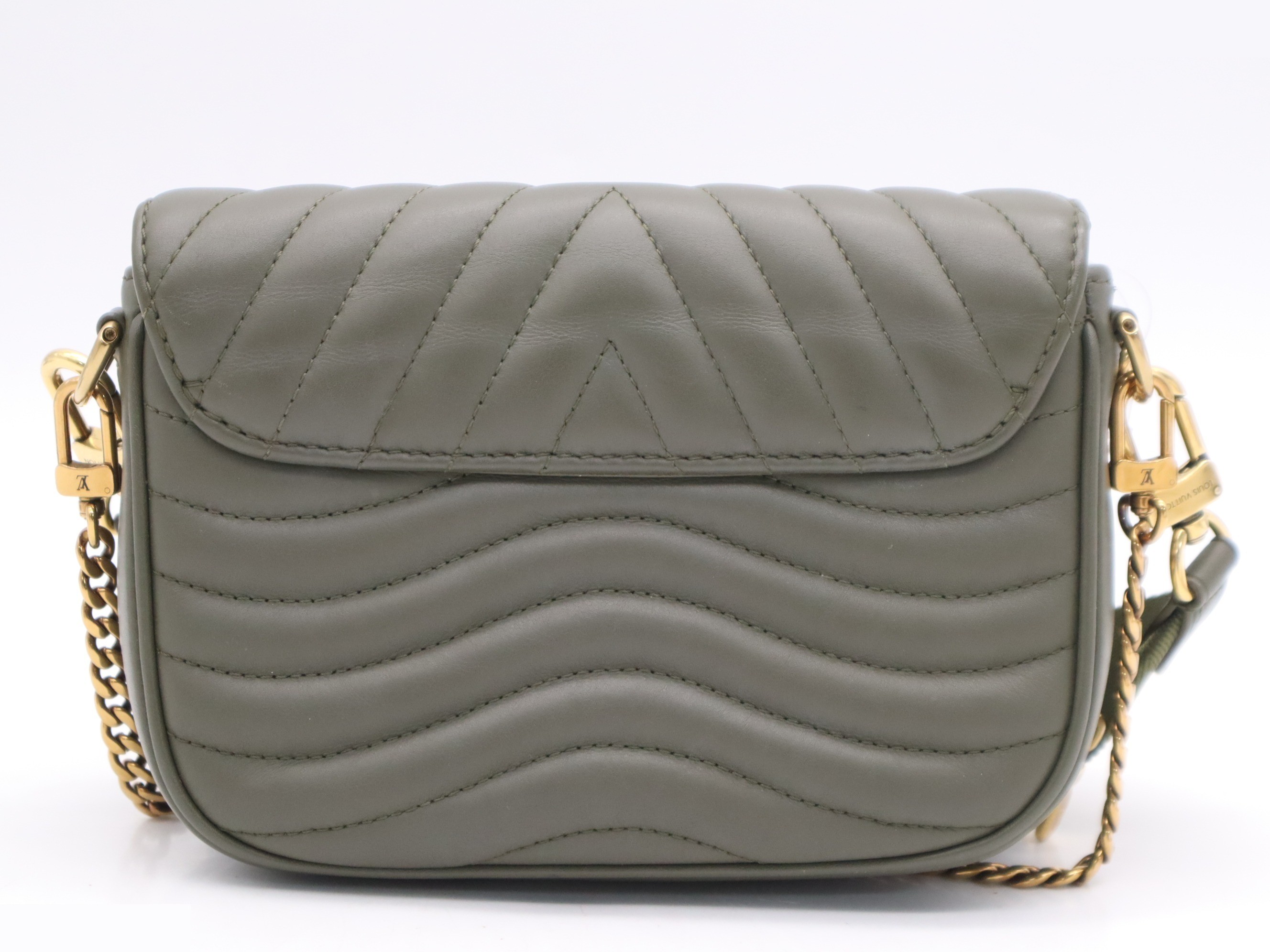 Leather Multi Pochette New Wave - Pouch with Shoulder Strap — view 2