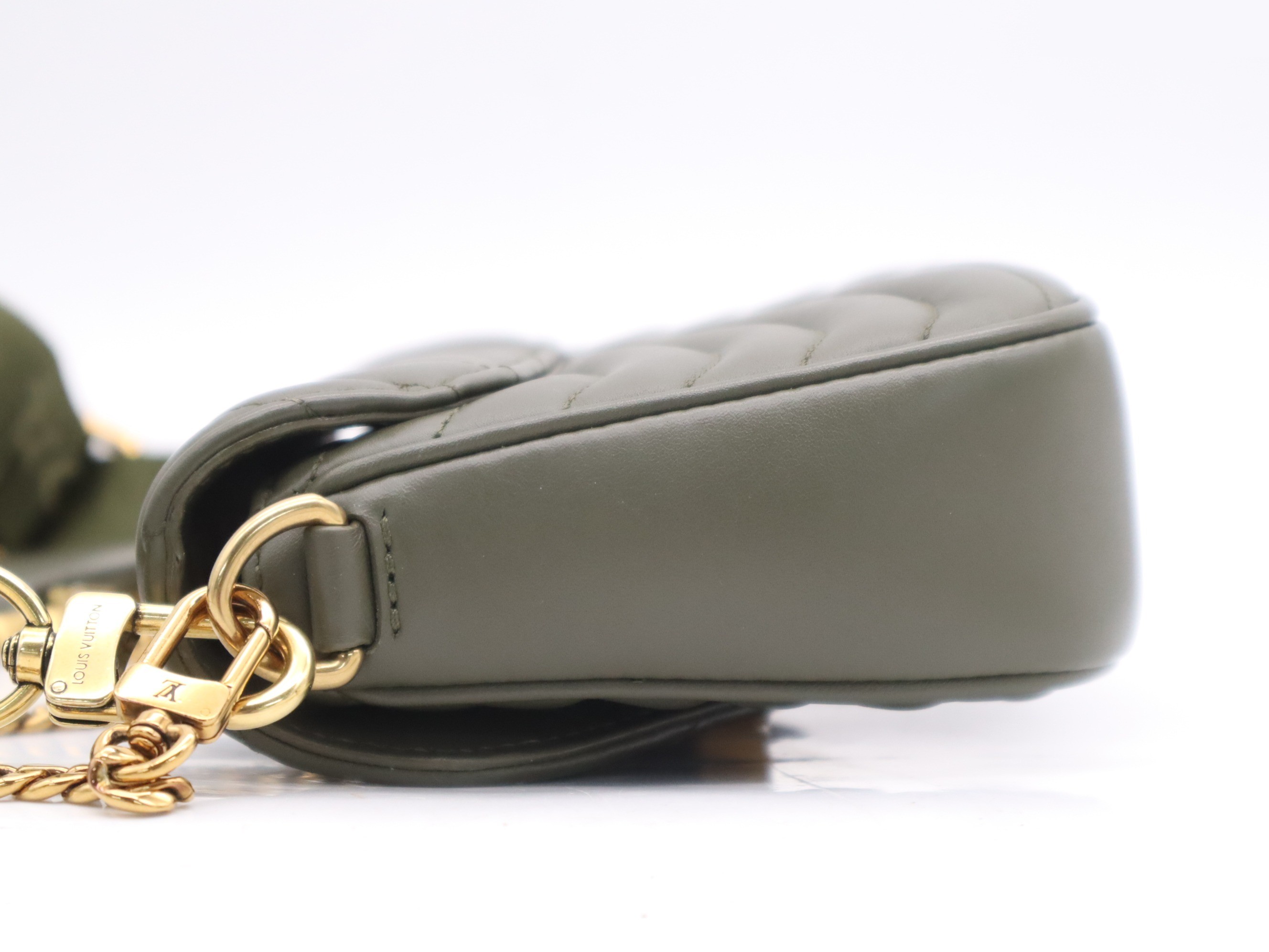 Leather Multi Pochette New Wave - Pouch with Shoulder Strap — view 3