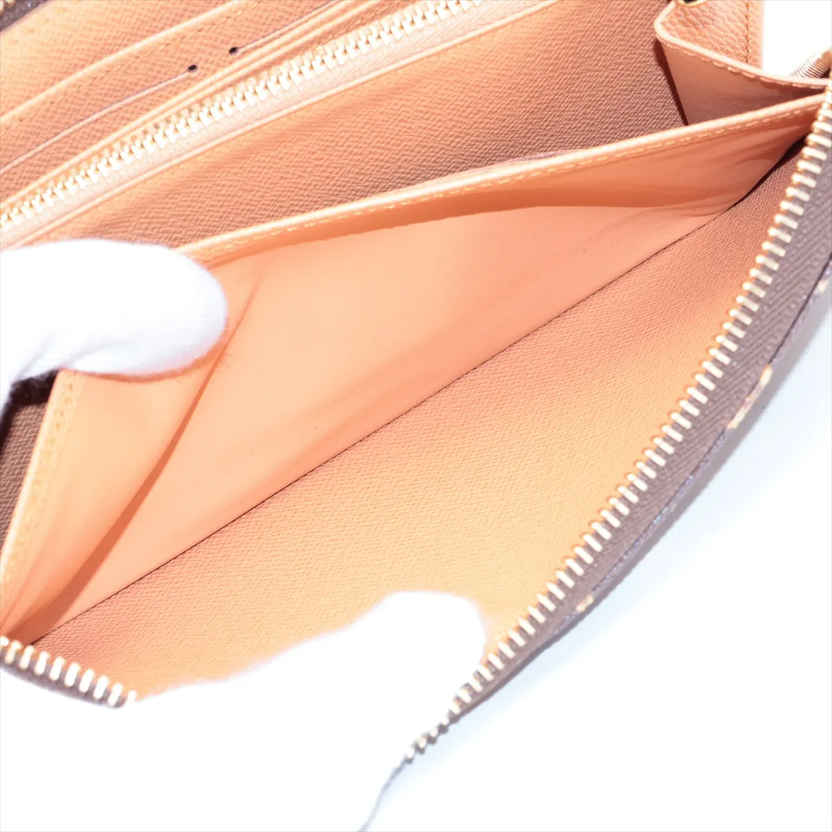 Monogram Origin Zippy Wallet - Brown Round Zip Wallet M27683 RFID not detected Serial number unknown — view 9