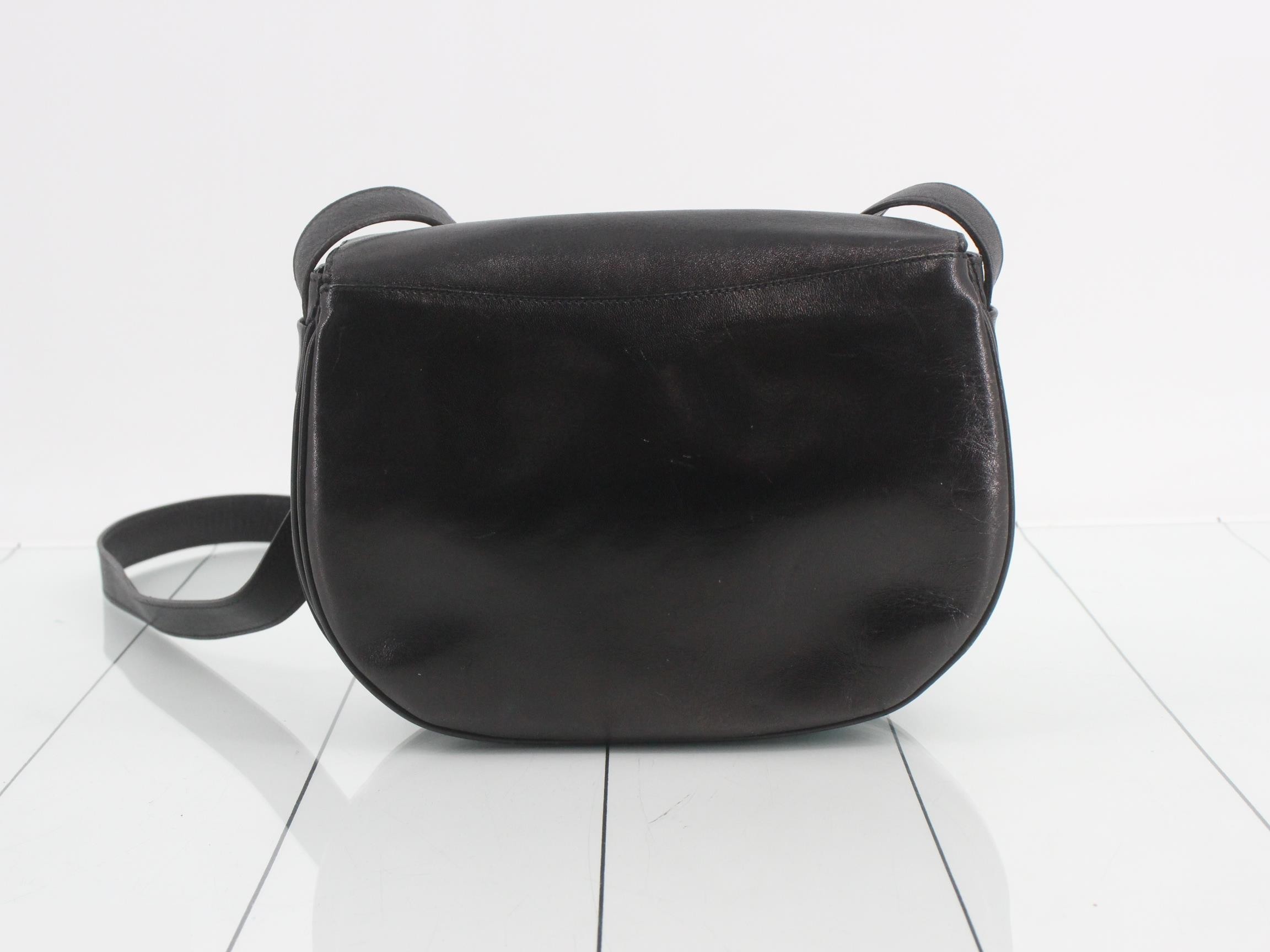 Triomphe Leather Shoulder Bag — view 2