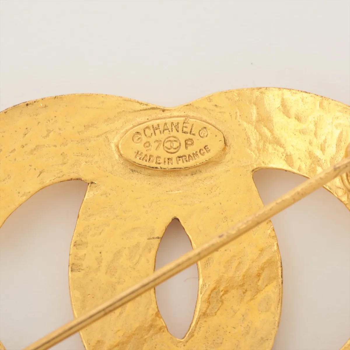 Coco Mark 97P Brooch, GP Gold. Shows signs of wear, — view 4