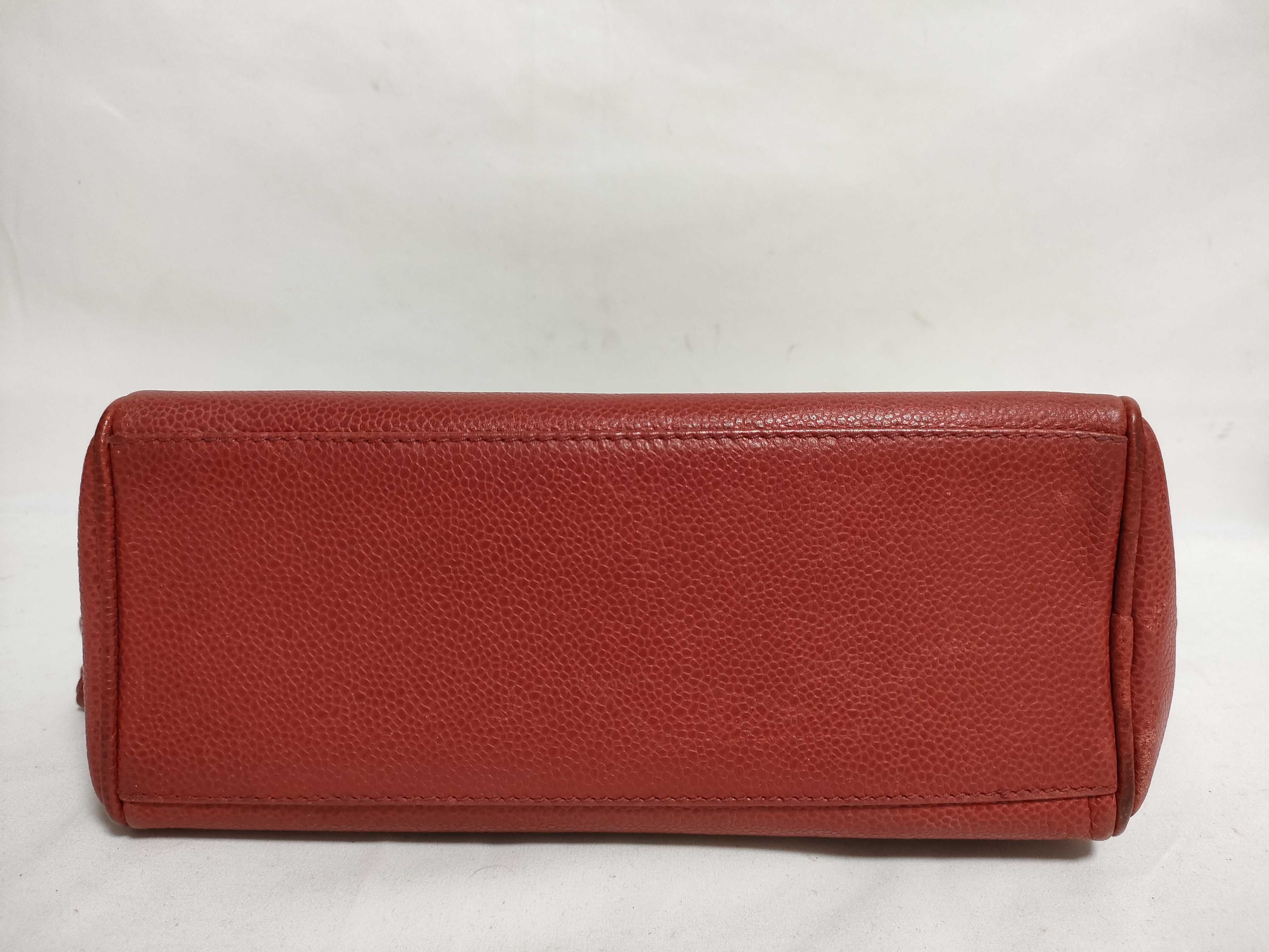 Caviar Skin Pouch, Red — view 3