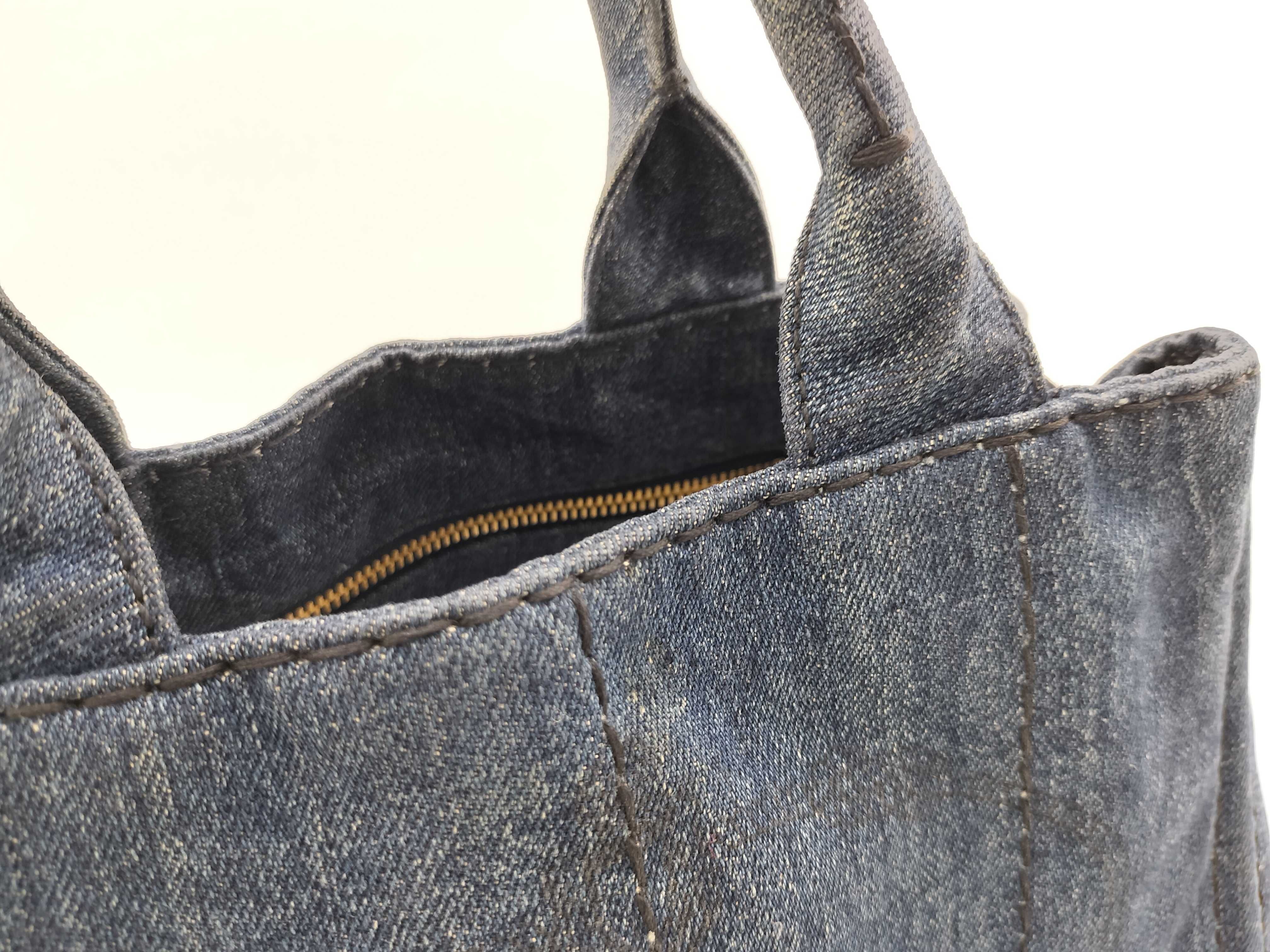 Canapa Denim Tote Bag Shoulder Bag Serial Handbag — view 3
