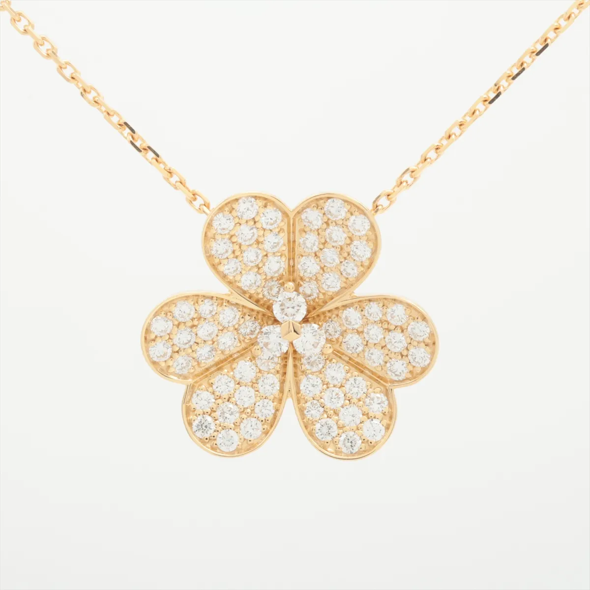 Frivole Large Diamond Necklace 750(YG) 6.8g JB921064