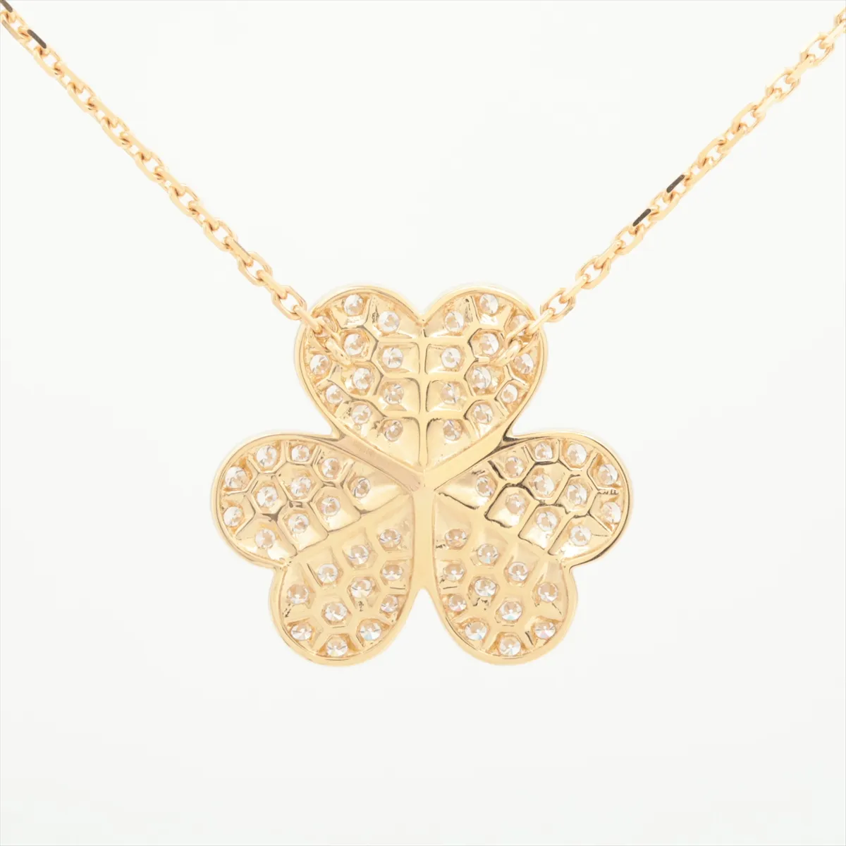 Frivole Large Diamond Necklace 750(YG) 6.8g JB921064 — view 2