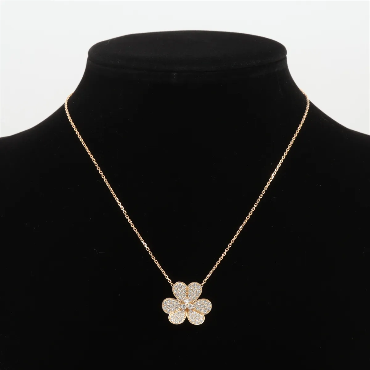 Frivole Large Diamond Necklace 750(YG) 6.8g JB921064 — view 5