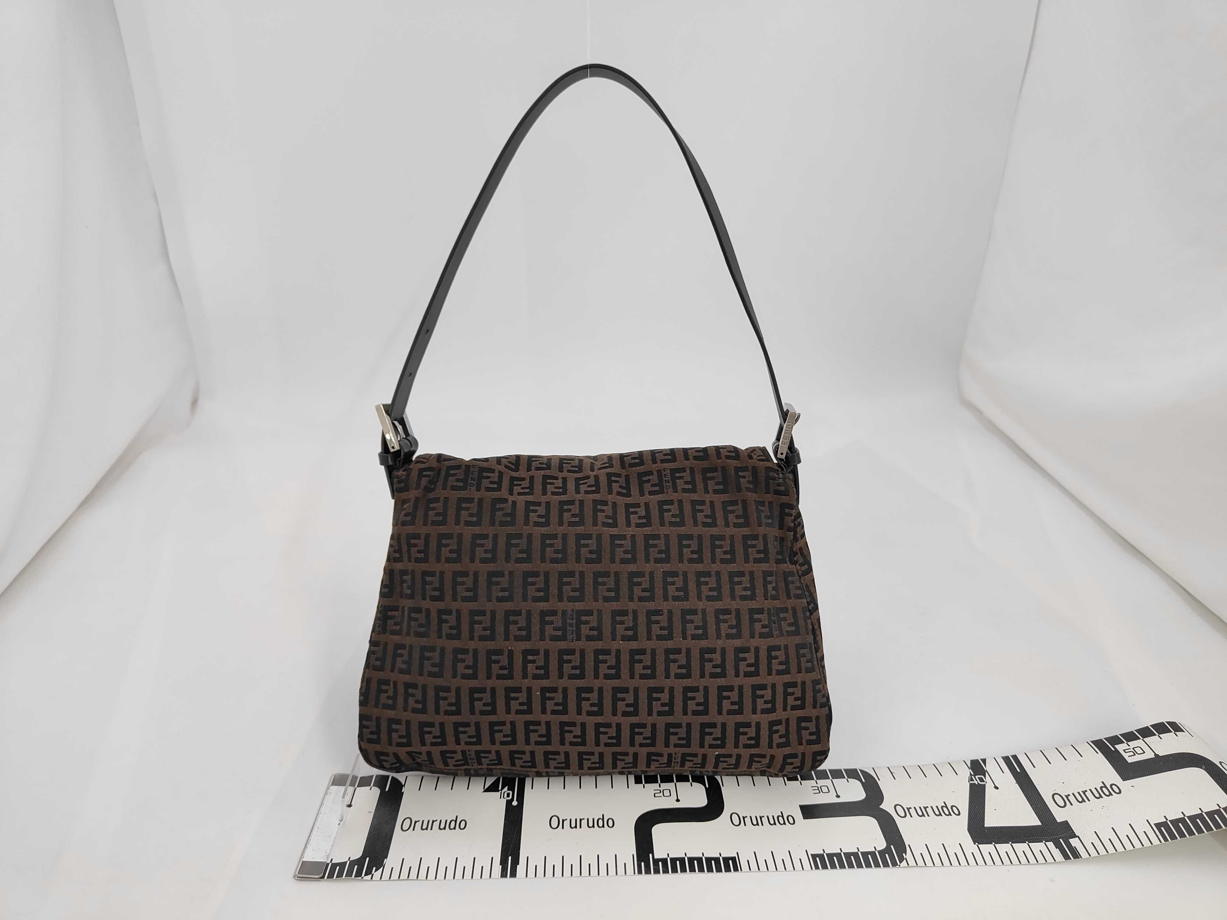 FF Logo Shoulder Bag Brown — view 2