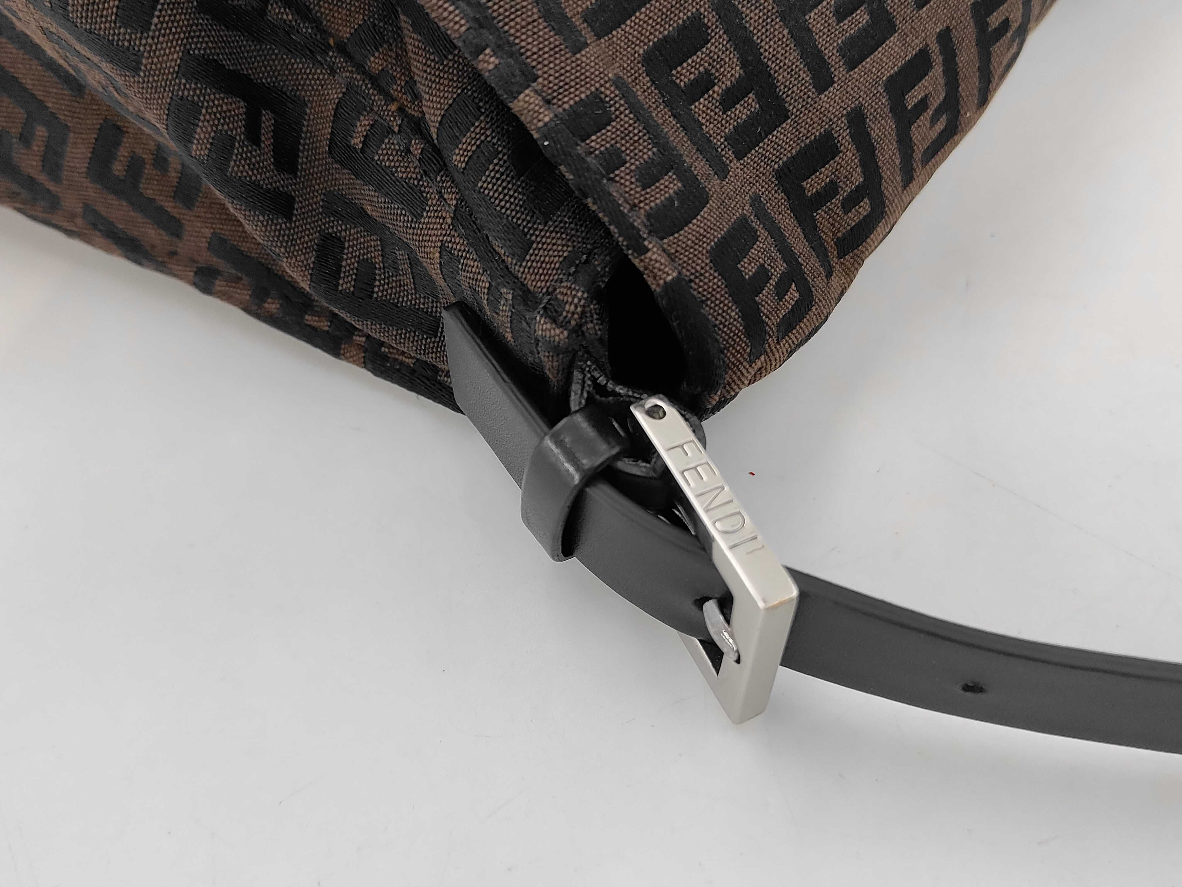 FF Logo Shoulder Bag Brown — view 5