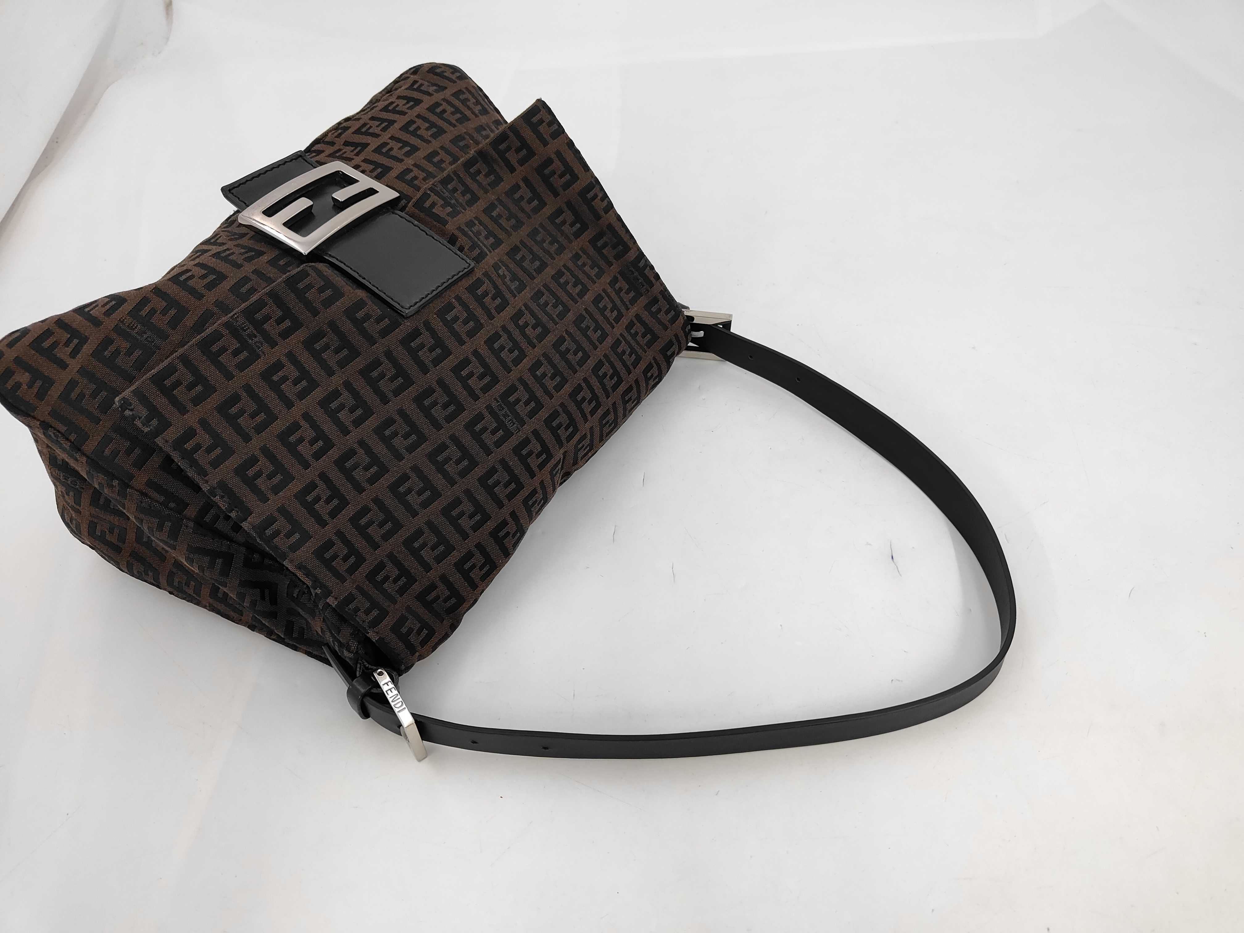 FF Logo Shoulder Bag Brown — view 6