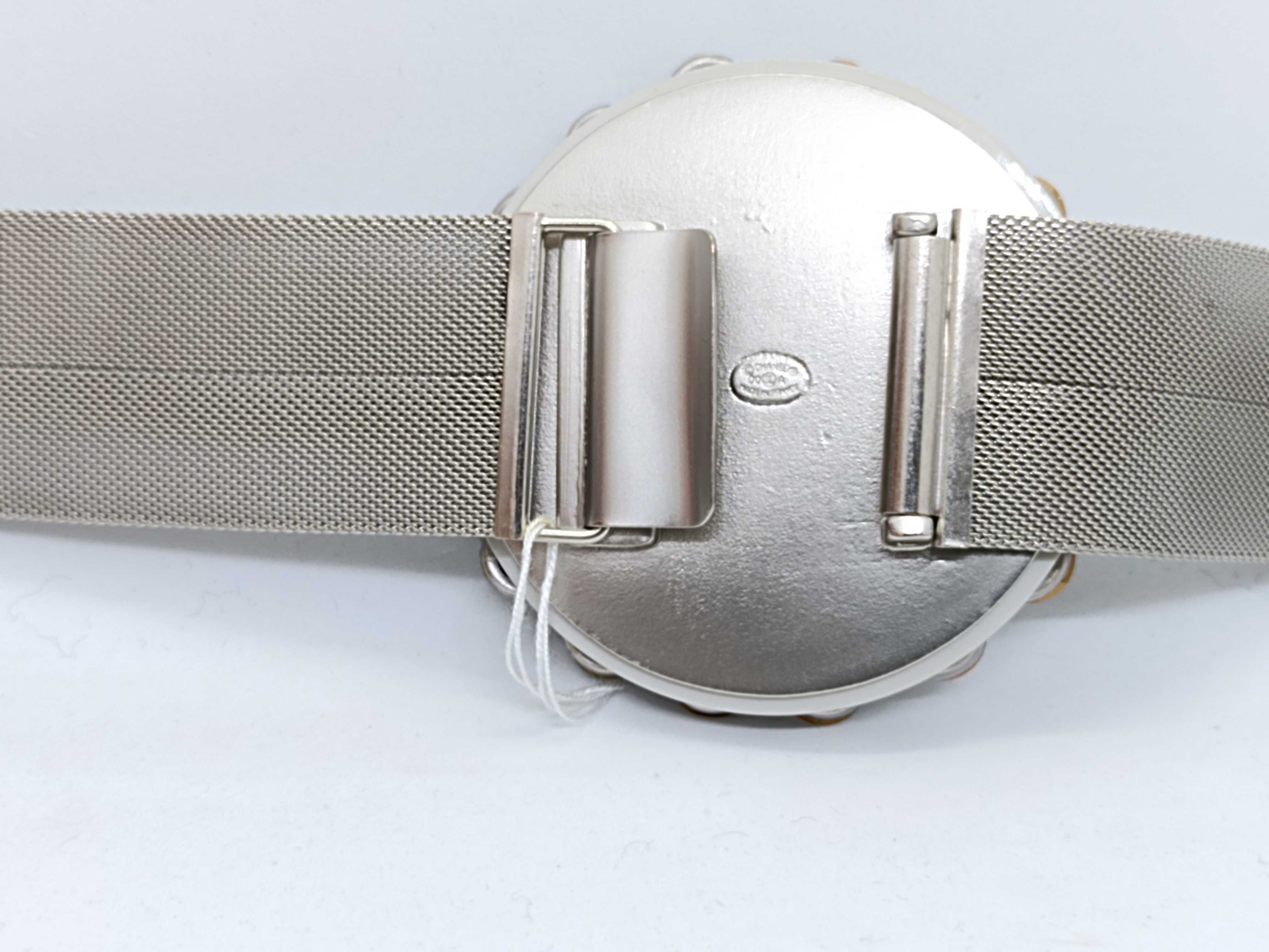 00A Coco Rhinestone Mesh Belt — view 2