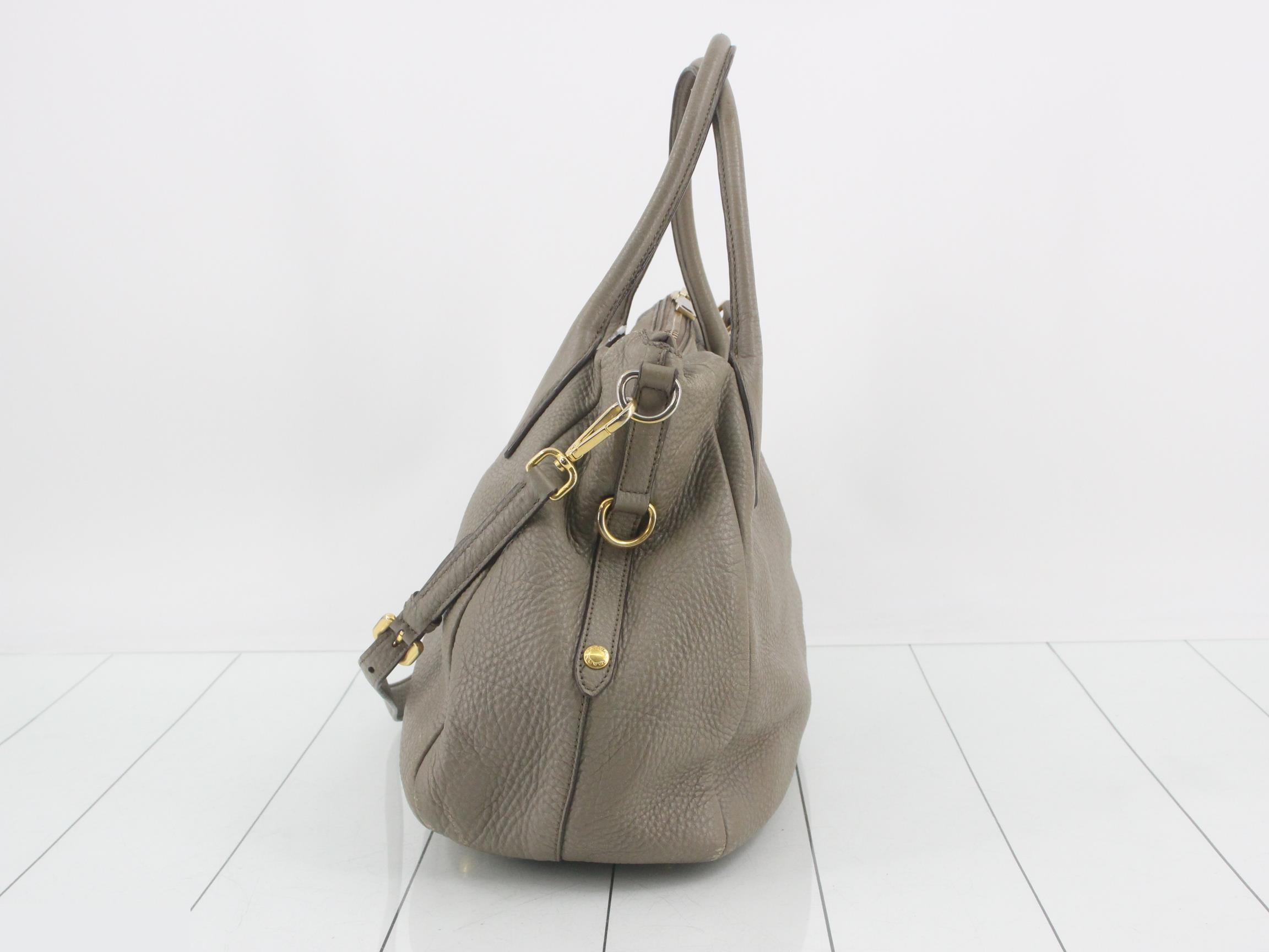 Leather Logo 2-Way Shoulder/Handbag — view 3