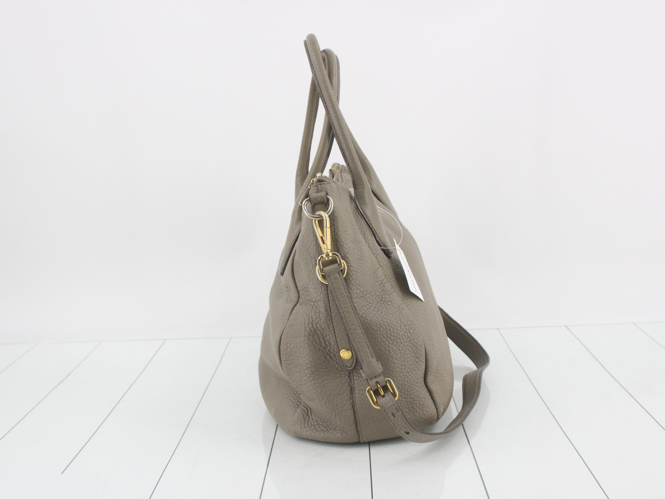 Leather Logo 2-Way Shoulder/Handbag — view 4