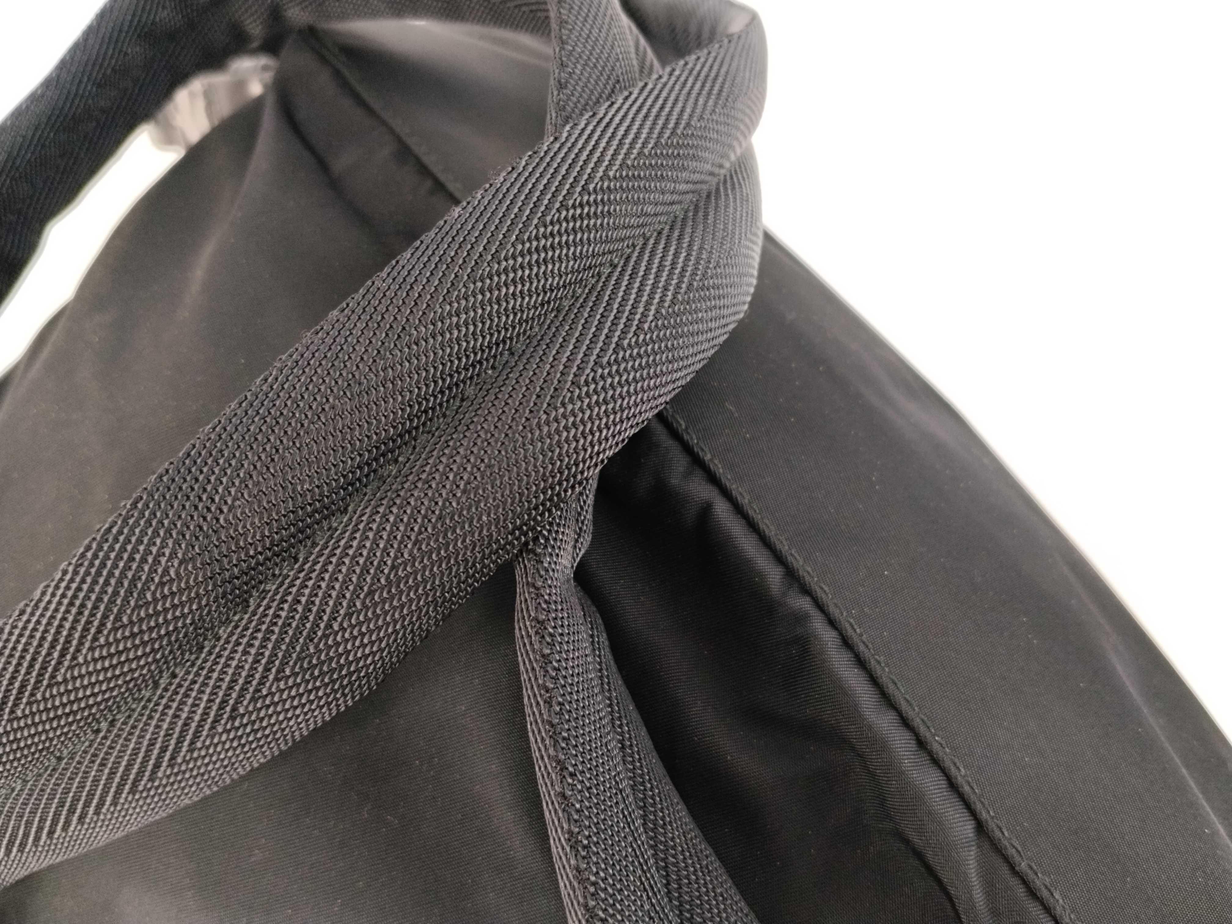 nylon backpack, black nylon backpack. — view 5