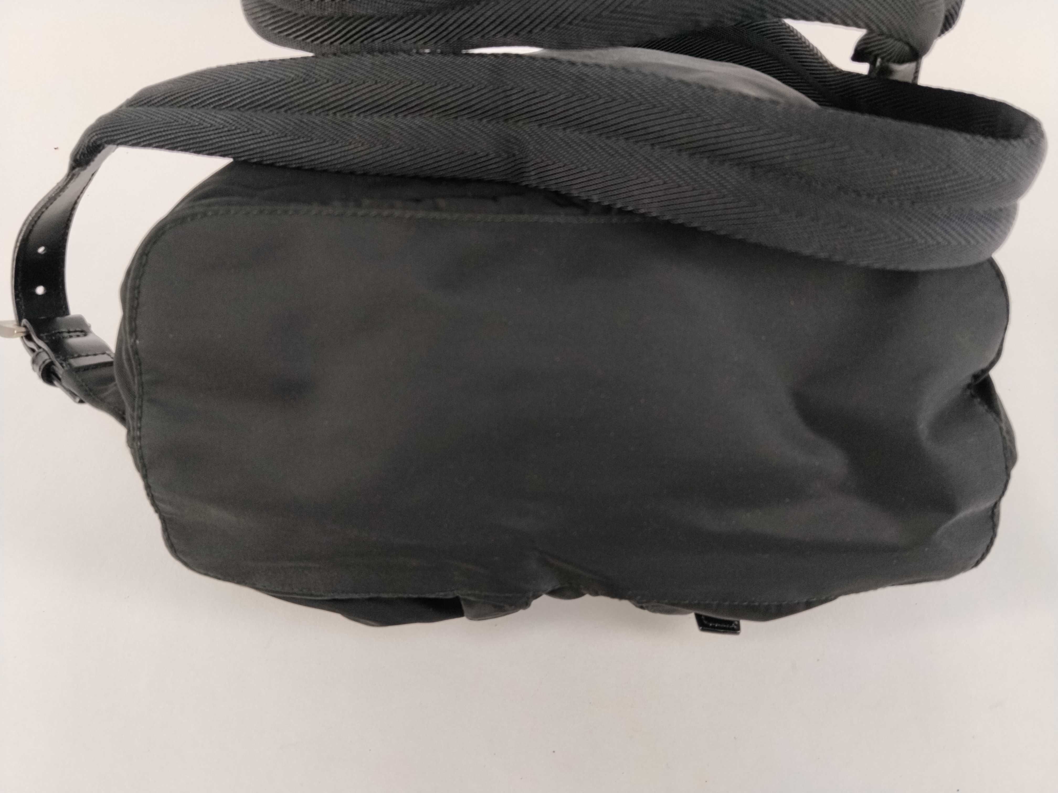 nylon backpack, black nylon backpack. — view 7