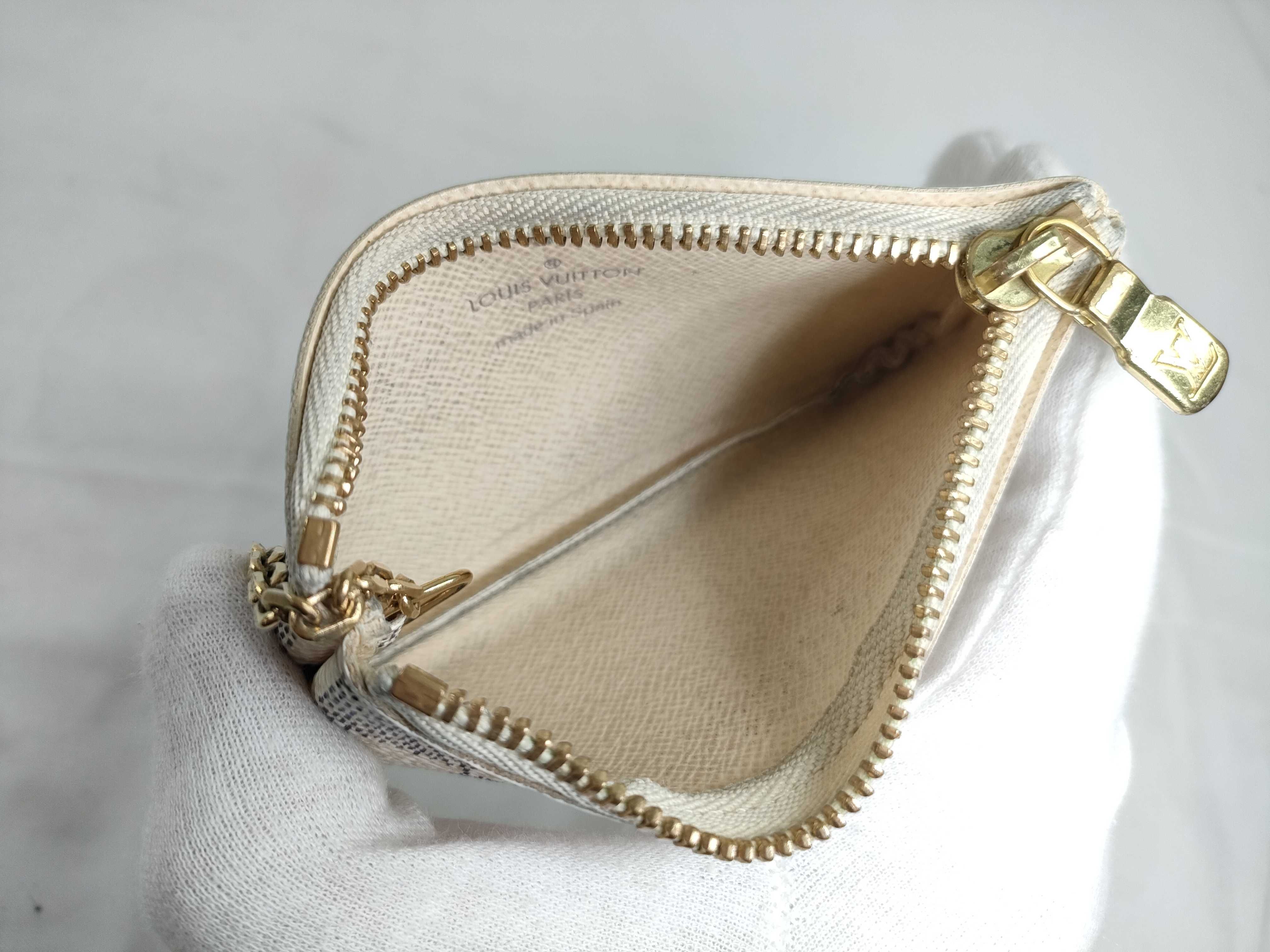 Damier Azur Pochette Clé Coin Case — view 12
