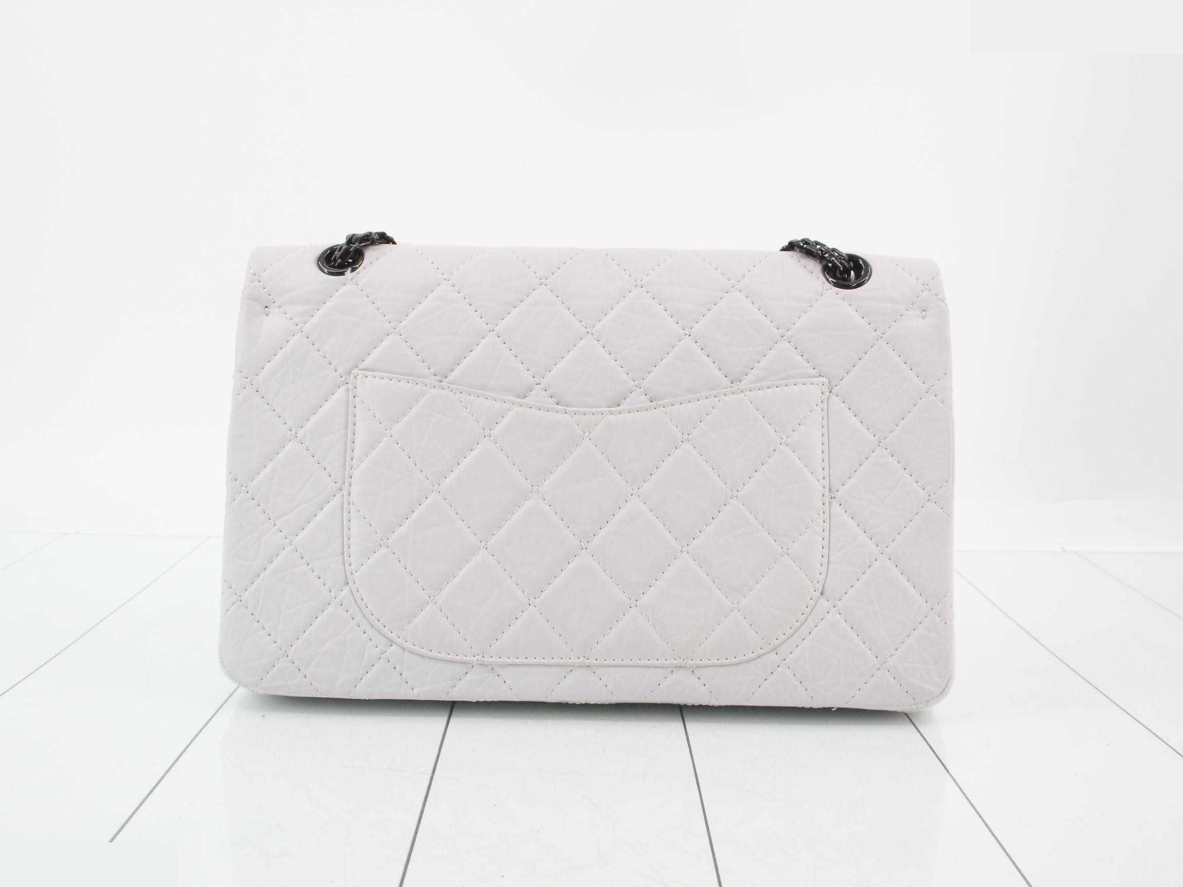 2.55 Leather Double Flap Double Chain Shoulder Bag — view 2