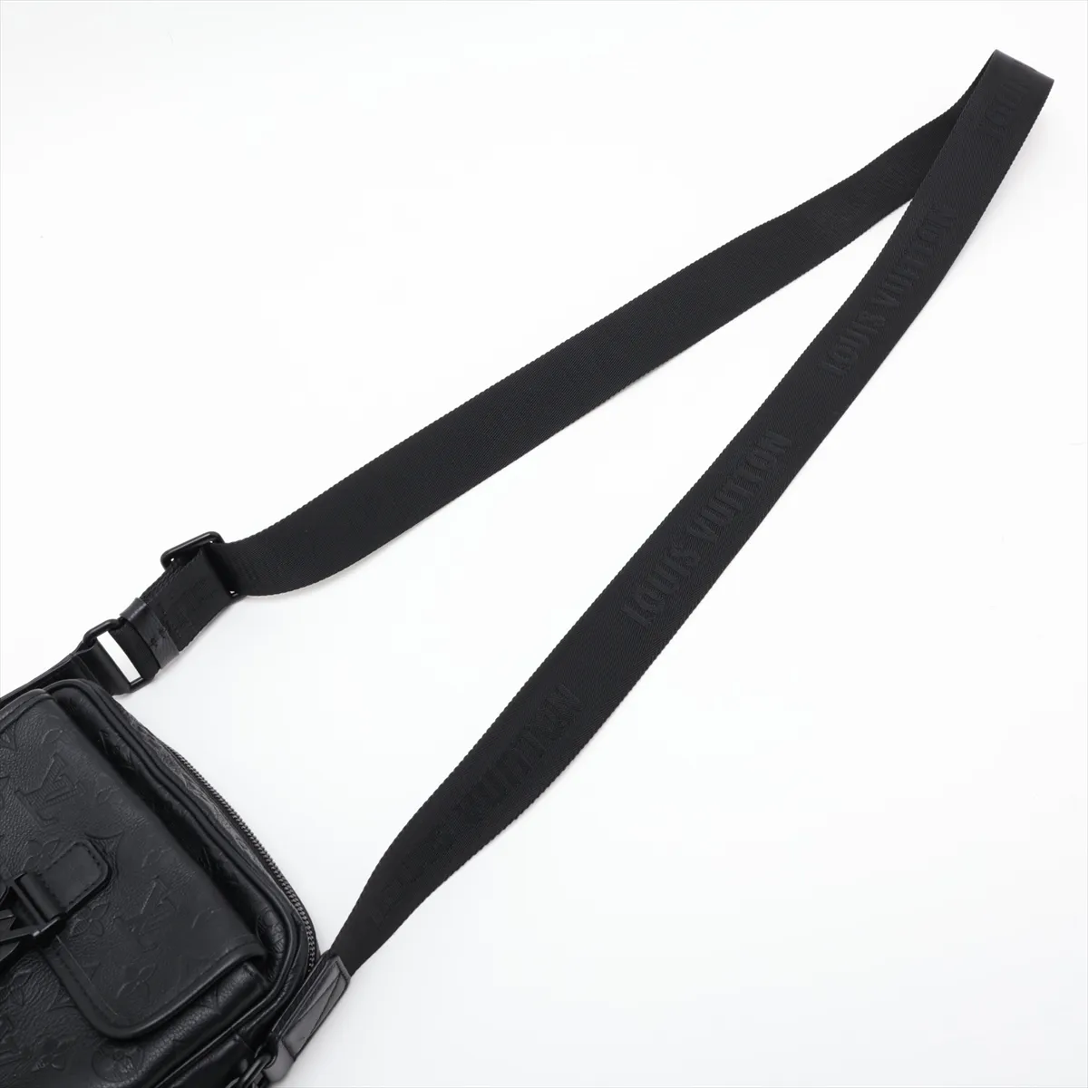 Monogram Shadow Getaway Messenger M12516 Black (RFID detected) — view 5