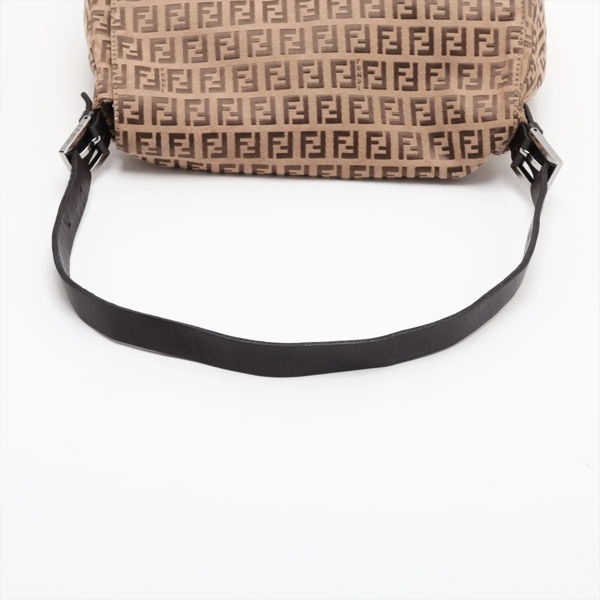 Zucchino Mamma Bucket 8BR001 Canvas x Leather Shoulder Bag Brown — view 5