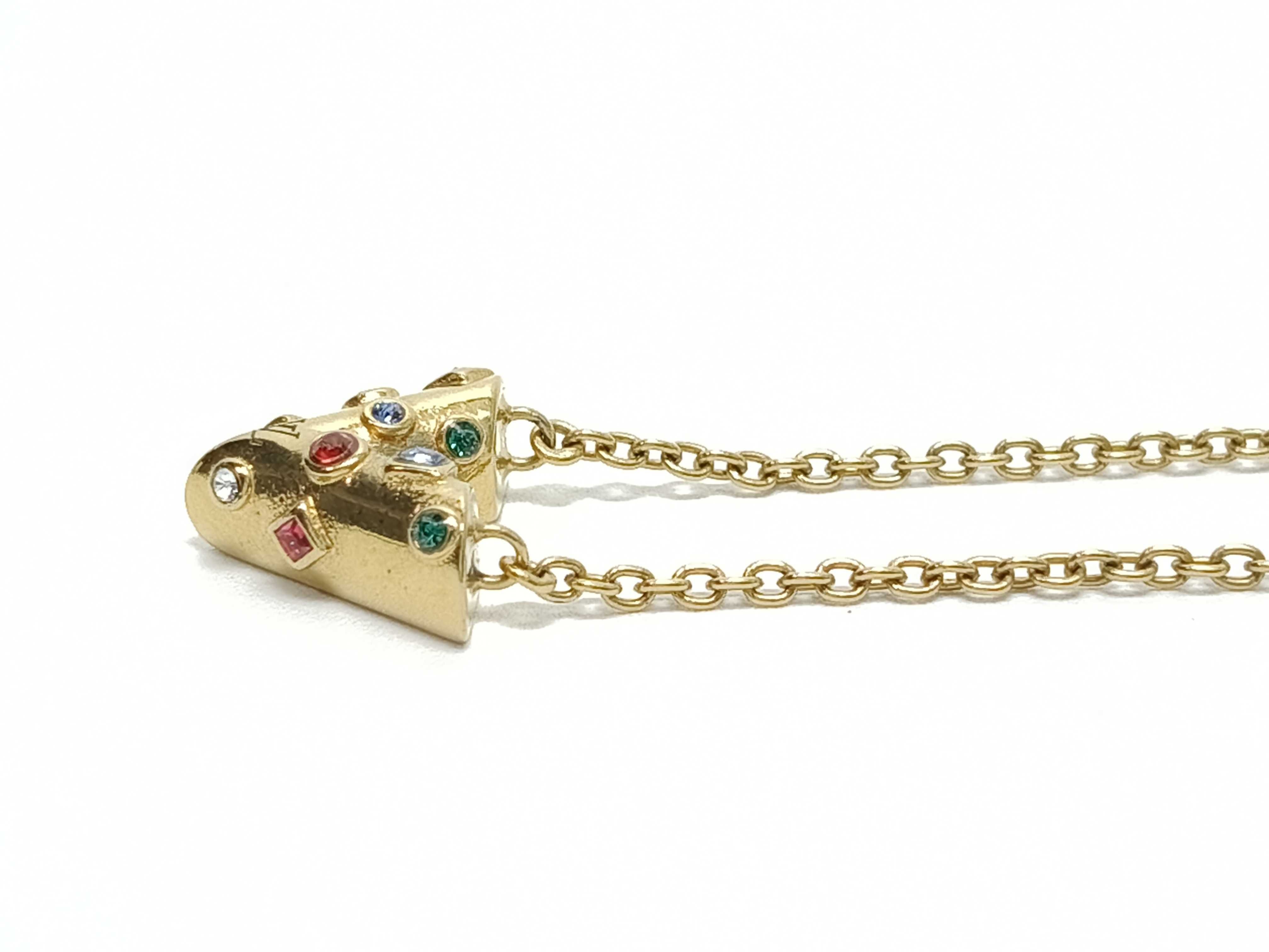 Essential V Gold Necklace — view 3