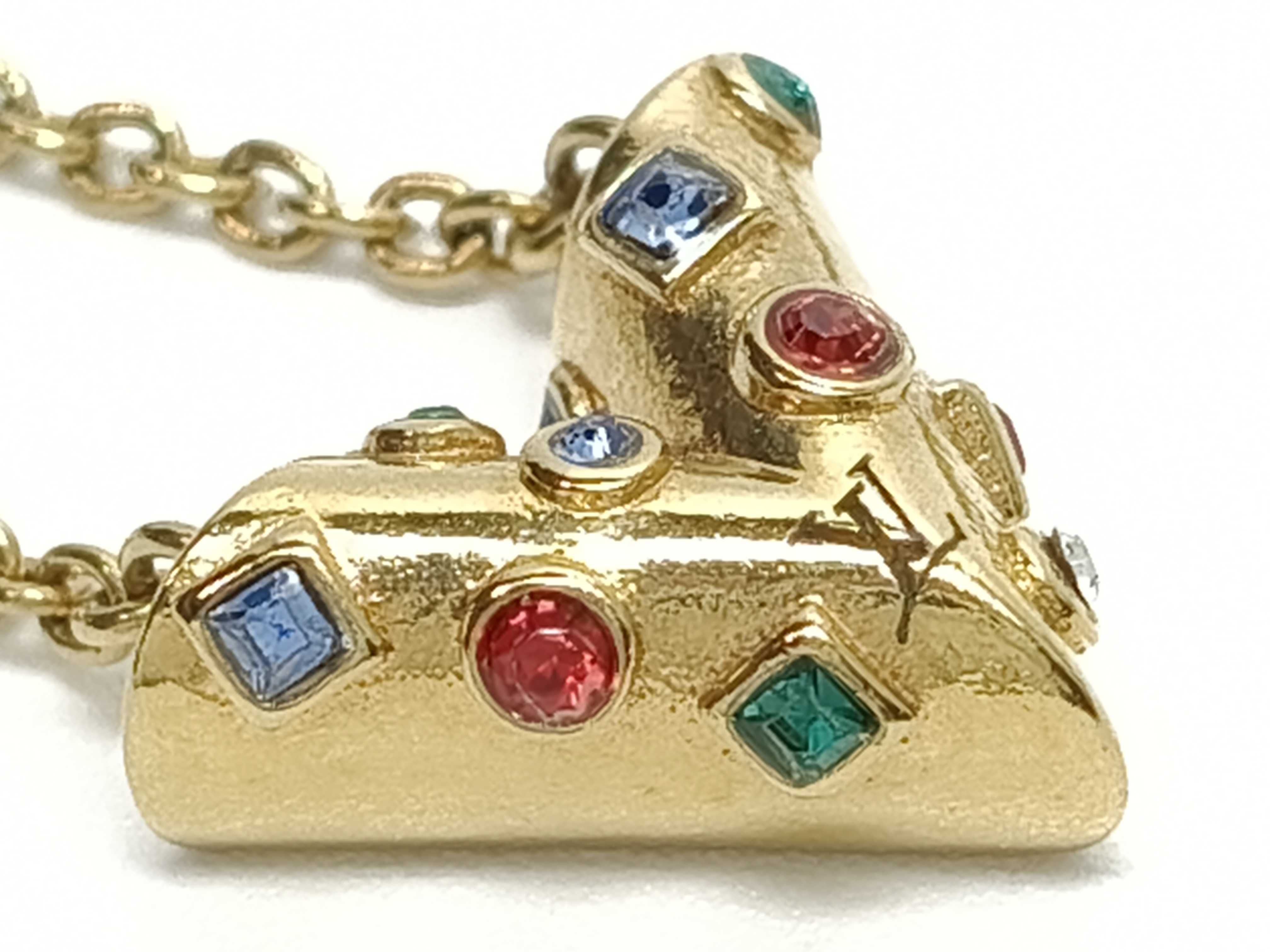 Essential V Gold Necklace — view 10