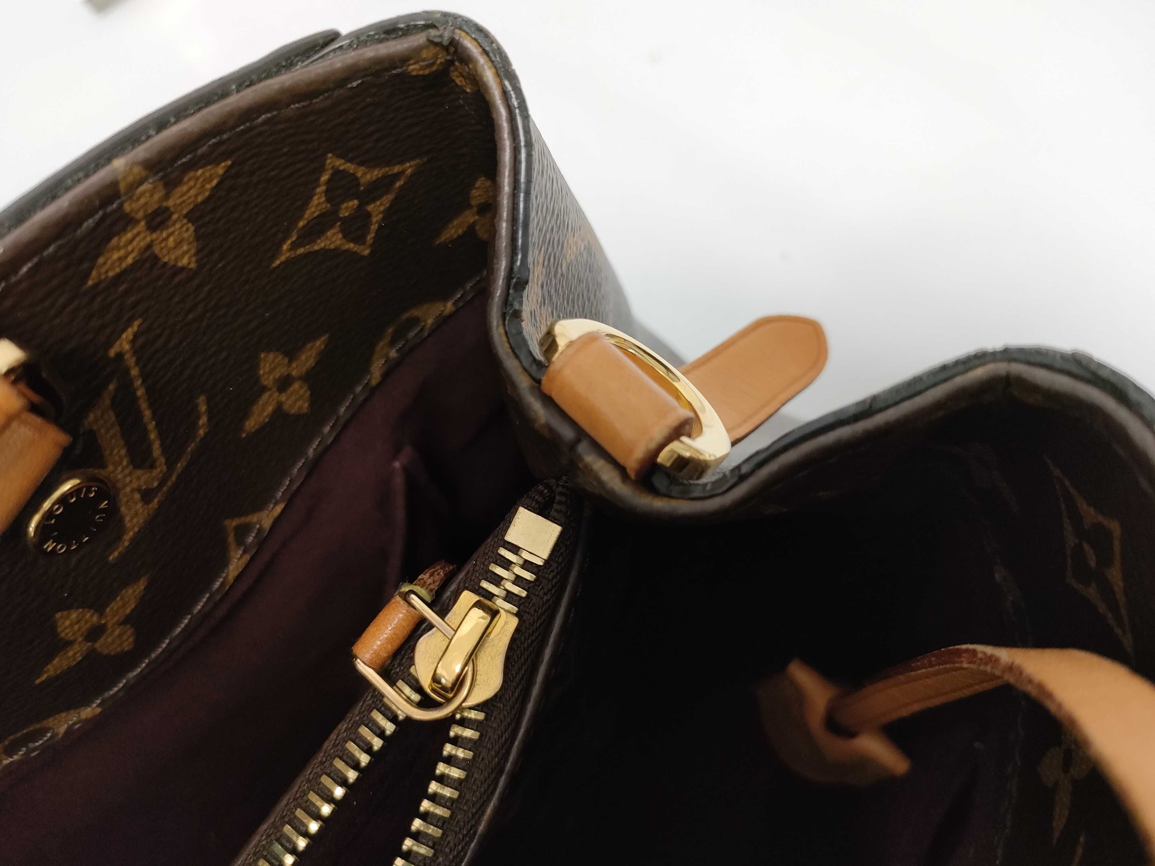 Monogram Montaigne MM M41056 Brown RI3179 Handbag — view 10