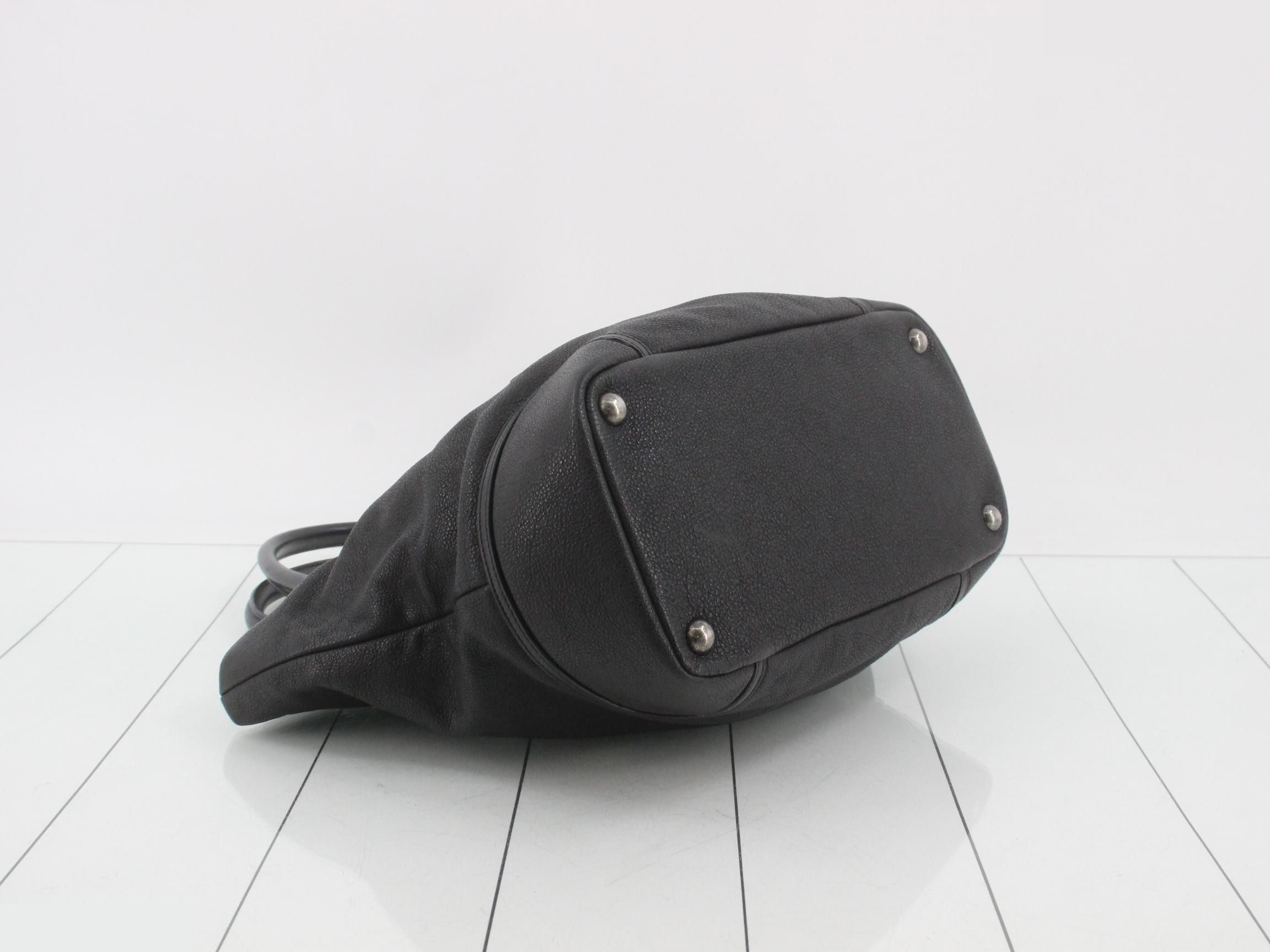Leather tote bag, large size, handbag, item number 14, 40cm — view 5