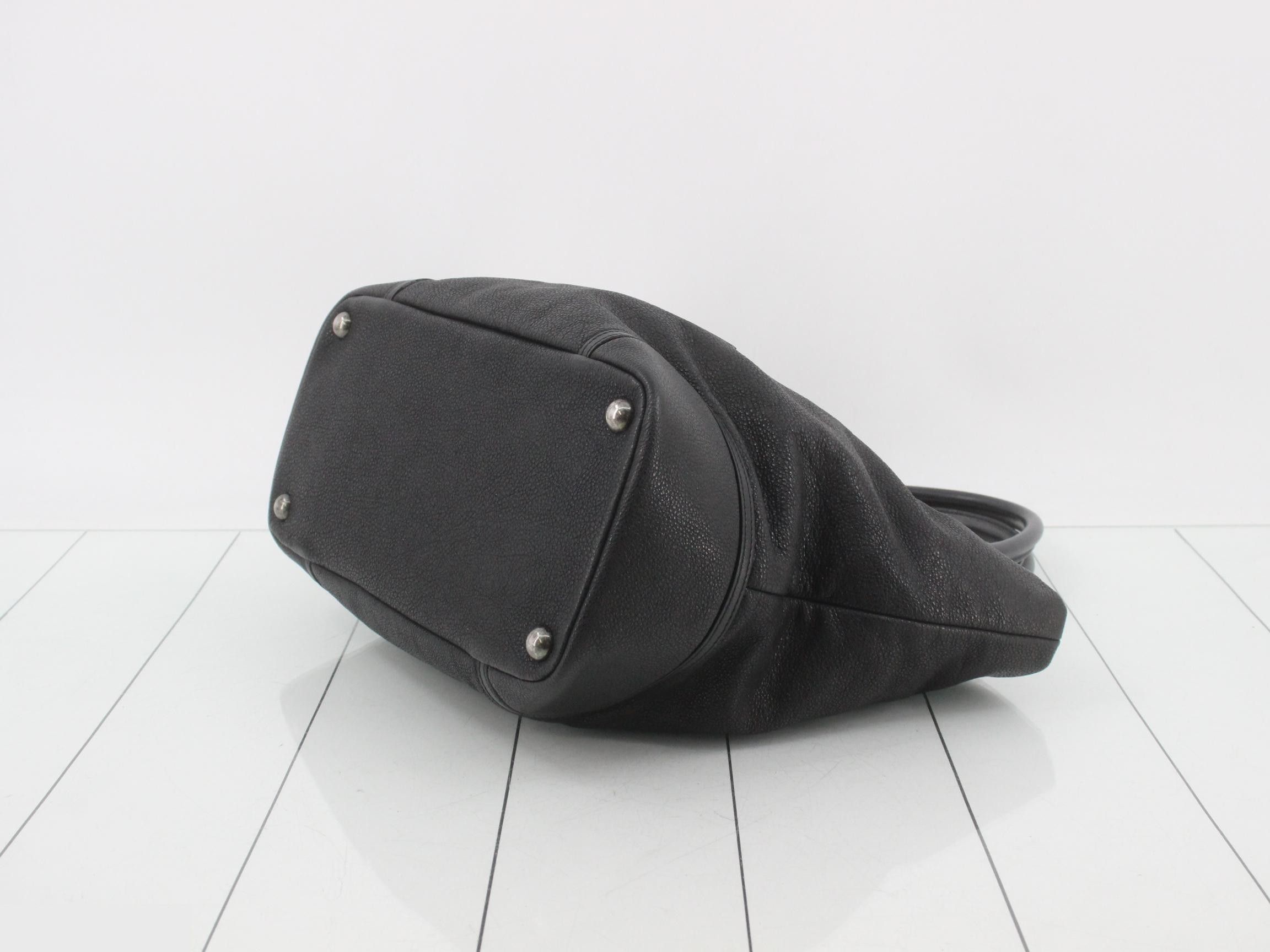 Leather tote bag, large size, handbag, item number 14, 40cm — view 6