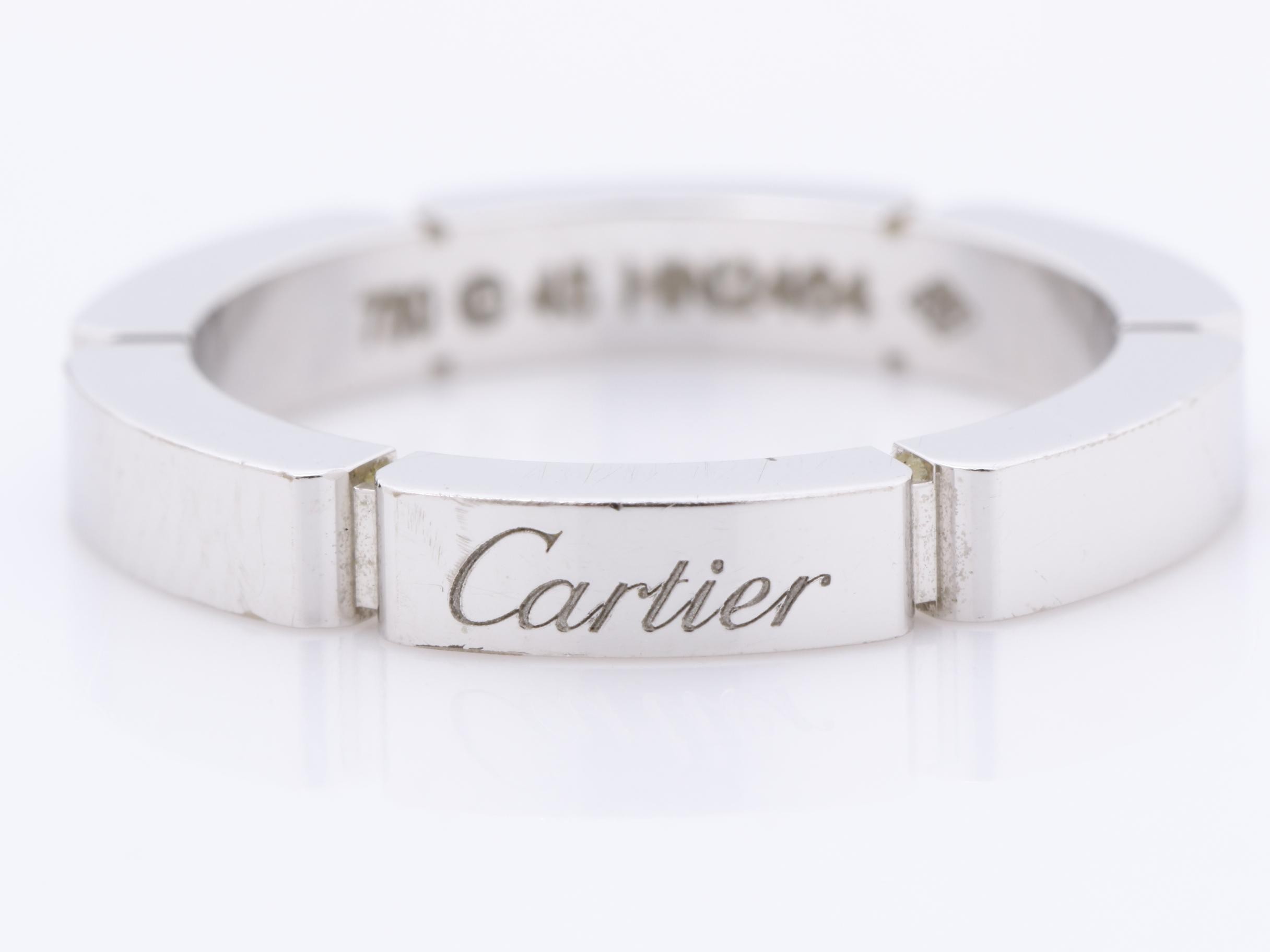 Maillon Panthère Ring Au750WG 45 Total weight 4.0g — view 2
