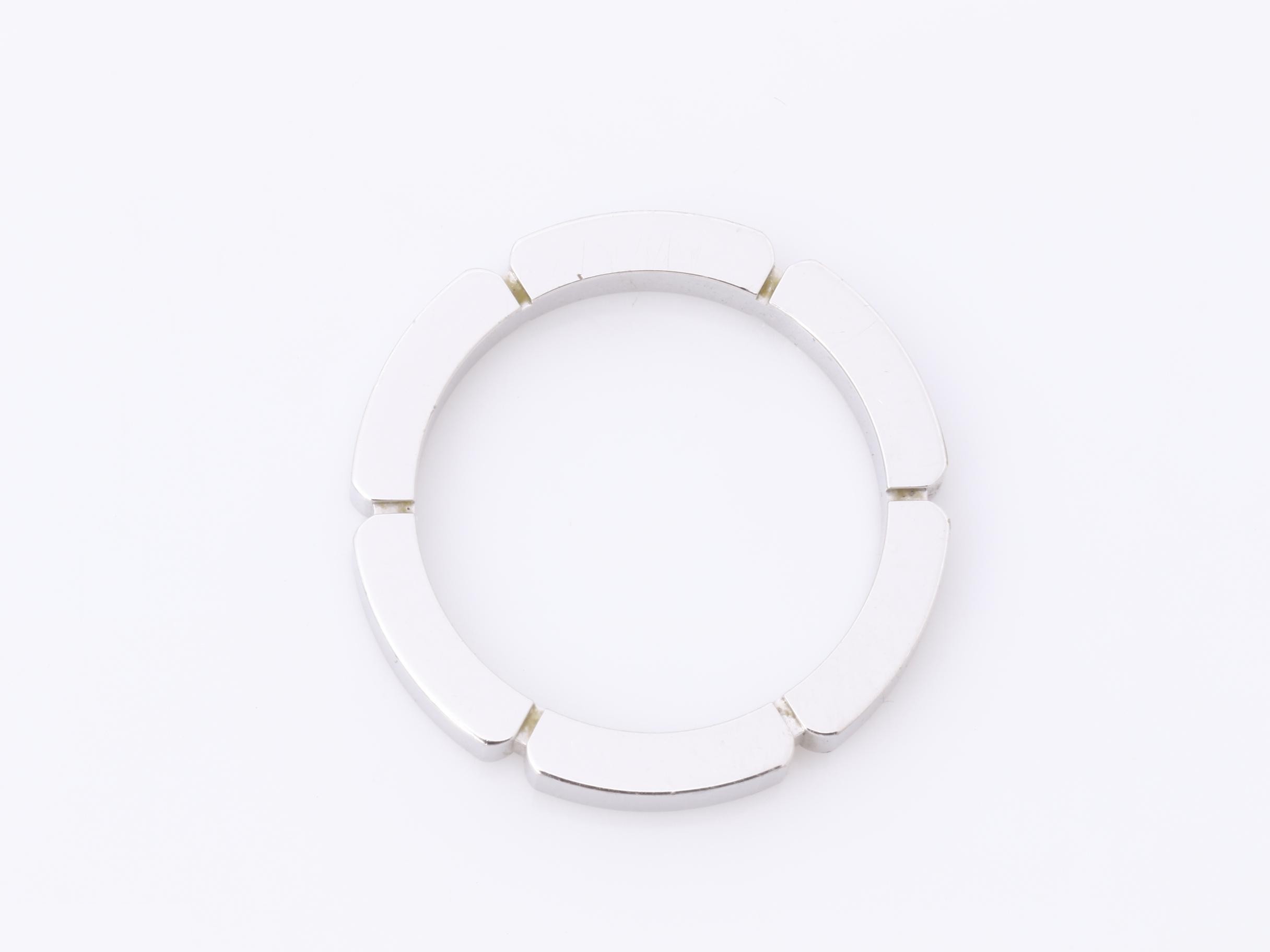 Maillon Panthère Ring Au750WG 45 Total weight 4.0g — view 5