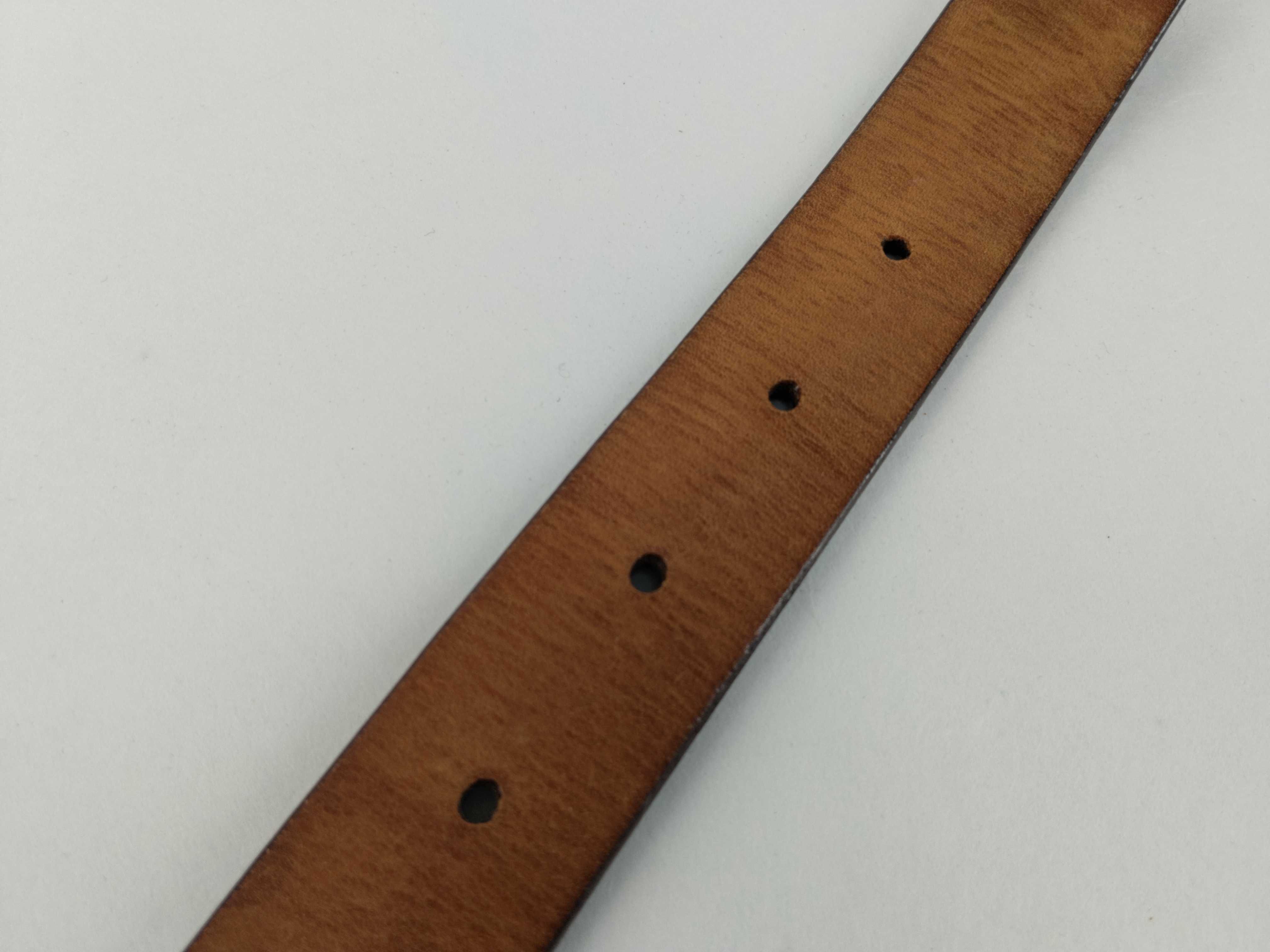 Monogram Belt, Silver Hardware, Brown, M6801 — view 7