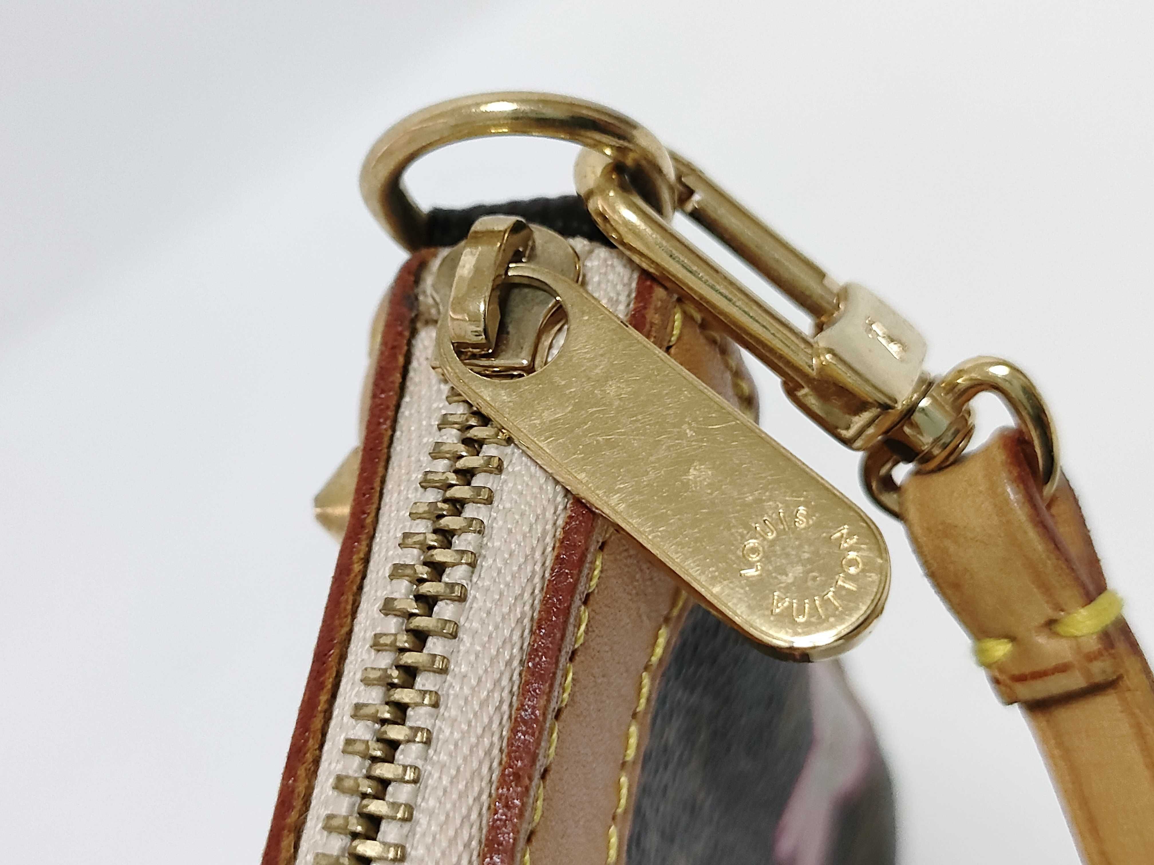 Monogram Cherry Blossom Pochette Accessoires Takashi Murakami Collaboration Pouch — view 13